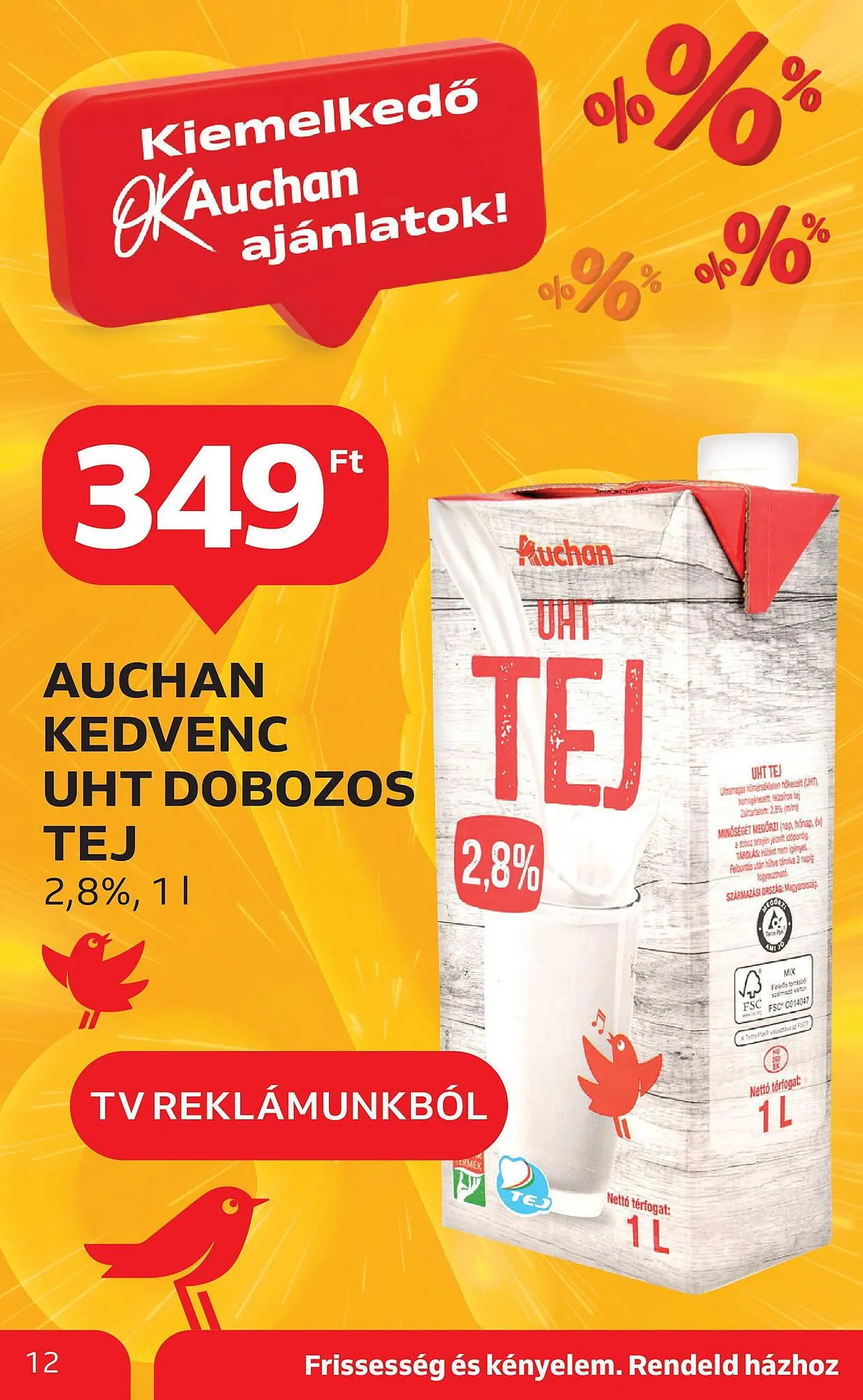 Katalógus Auchan akciós újság április 24.-tól április 30.-ig 2025. - Oldal 12