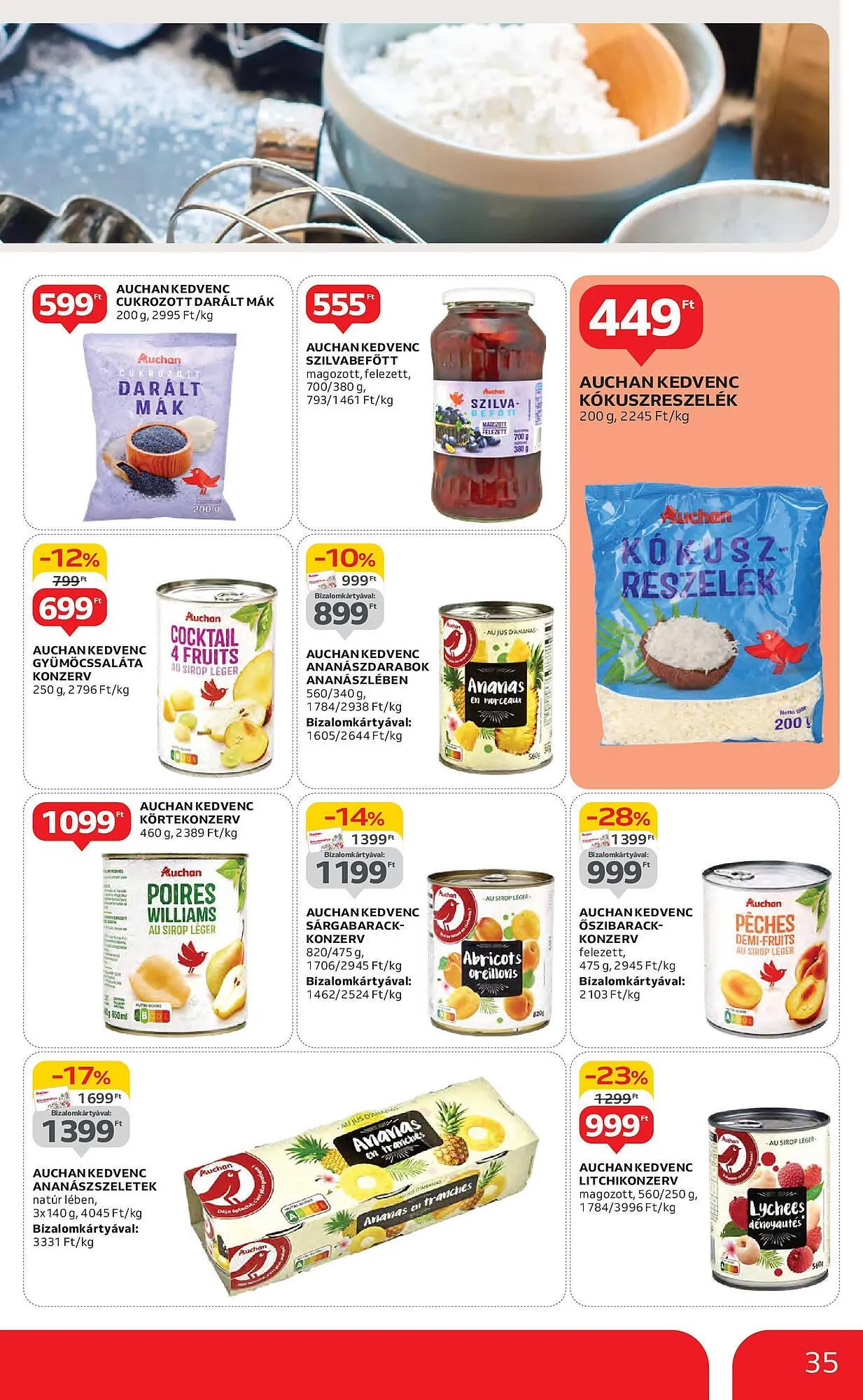 Katalógus Auchan akciós újság május 8.-tól május 14.-ig 2025. - Oldal 35