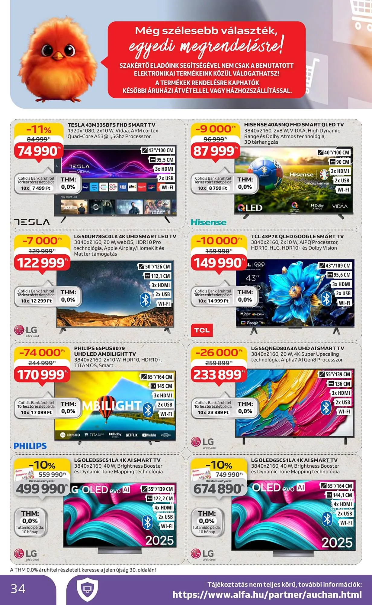 Katalógus Auchan akciós újság július 31.-tól augusztus 6.-ig 2025. - Oldal 34