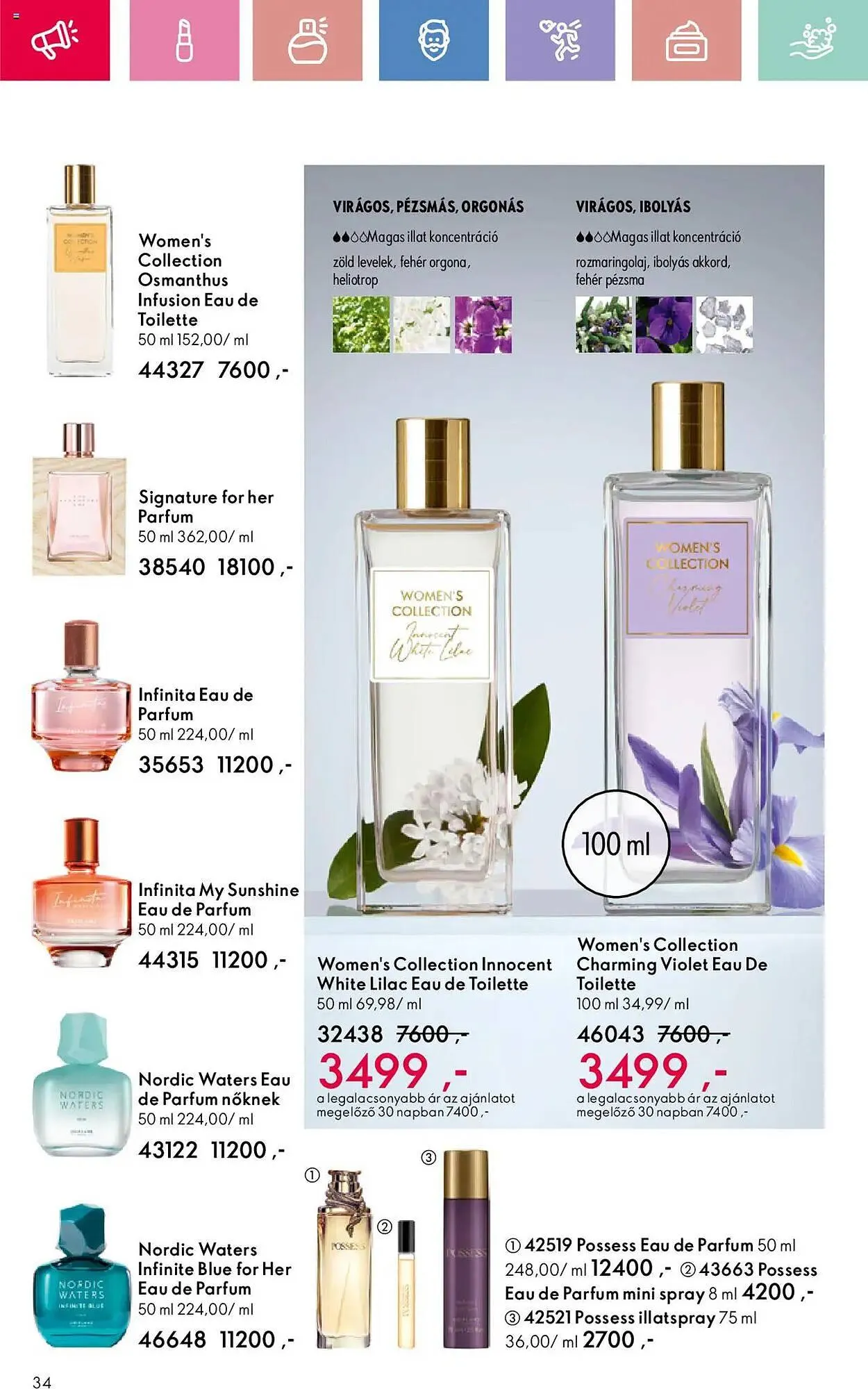 Katalógus Oriflame akciós újság március 23.-tól április 12.-ig 2025. - Oldal 34