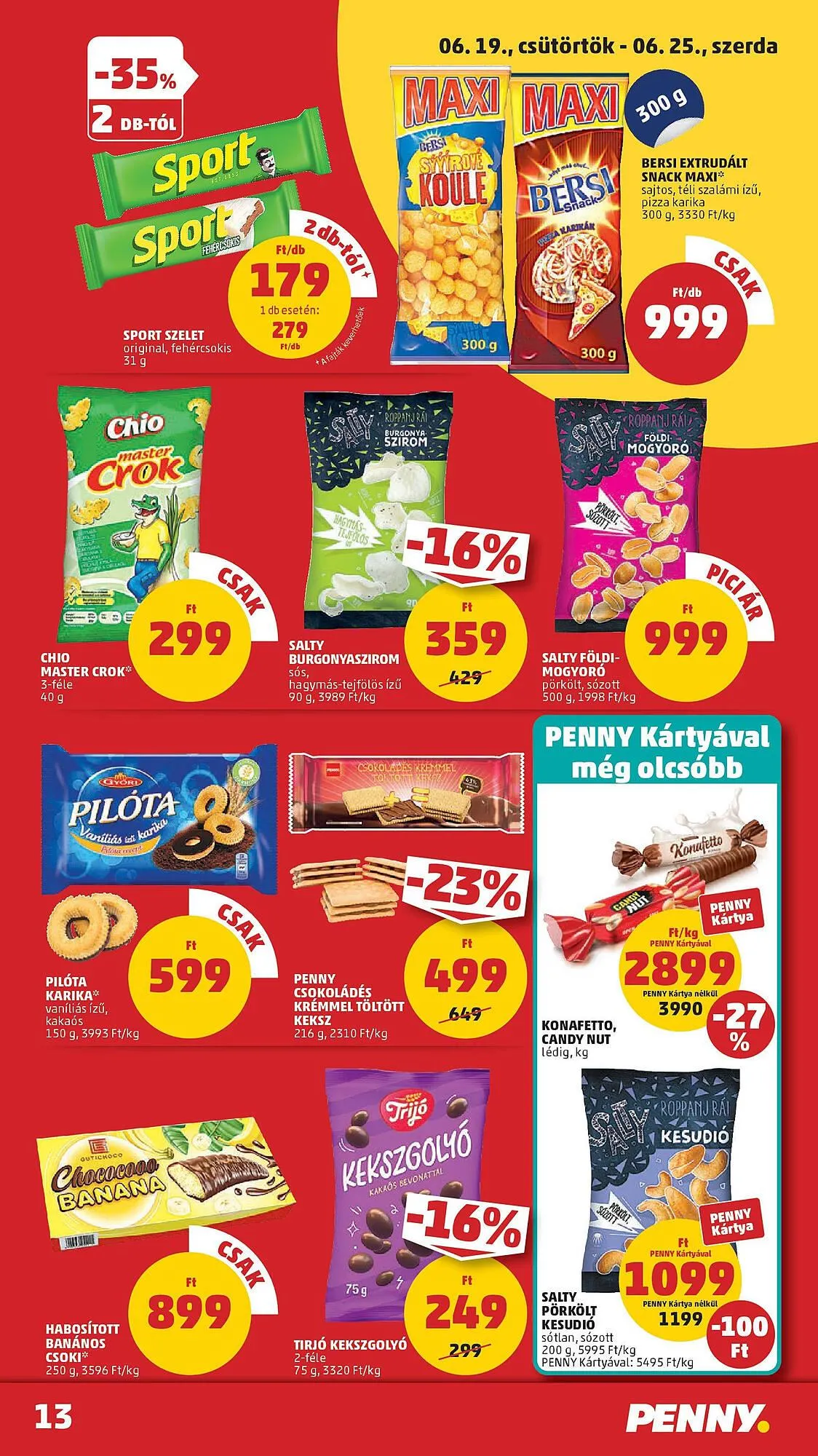 Katalógus PENNY akciós újság június 19.-tól június 25.-ig 2025. - Oldal 13