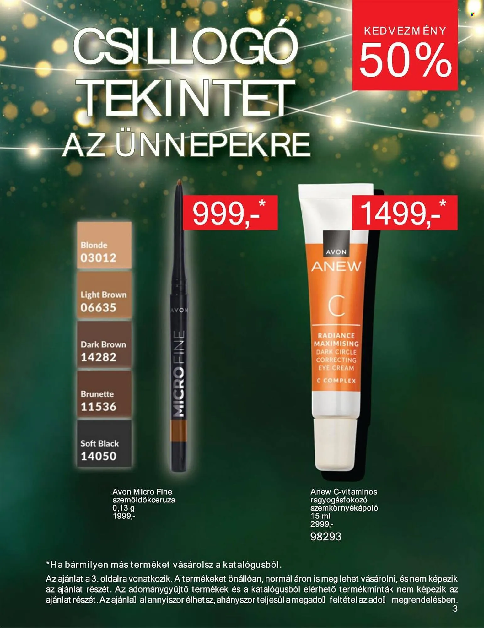 Katalógus AVON katalógus november 1.-tól november 30.-ig 2025. - Oldal 3