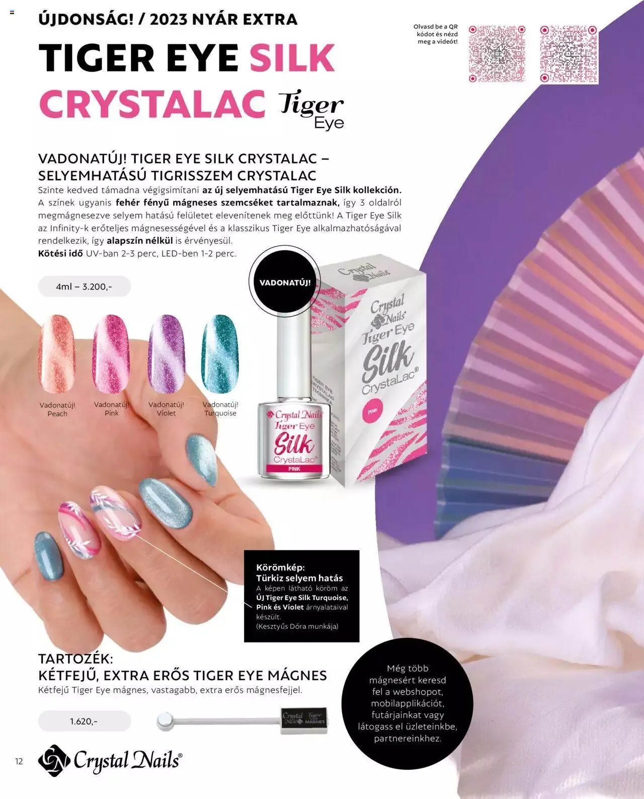 Katalógus Crystal Nails - NYÁR EXTRA KATALÓGUS június 1.-tól december 31.-ig 2023. - Oldal 12