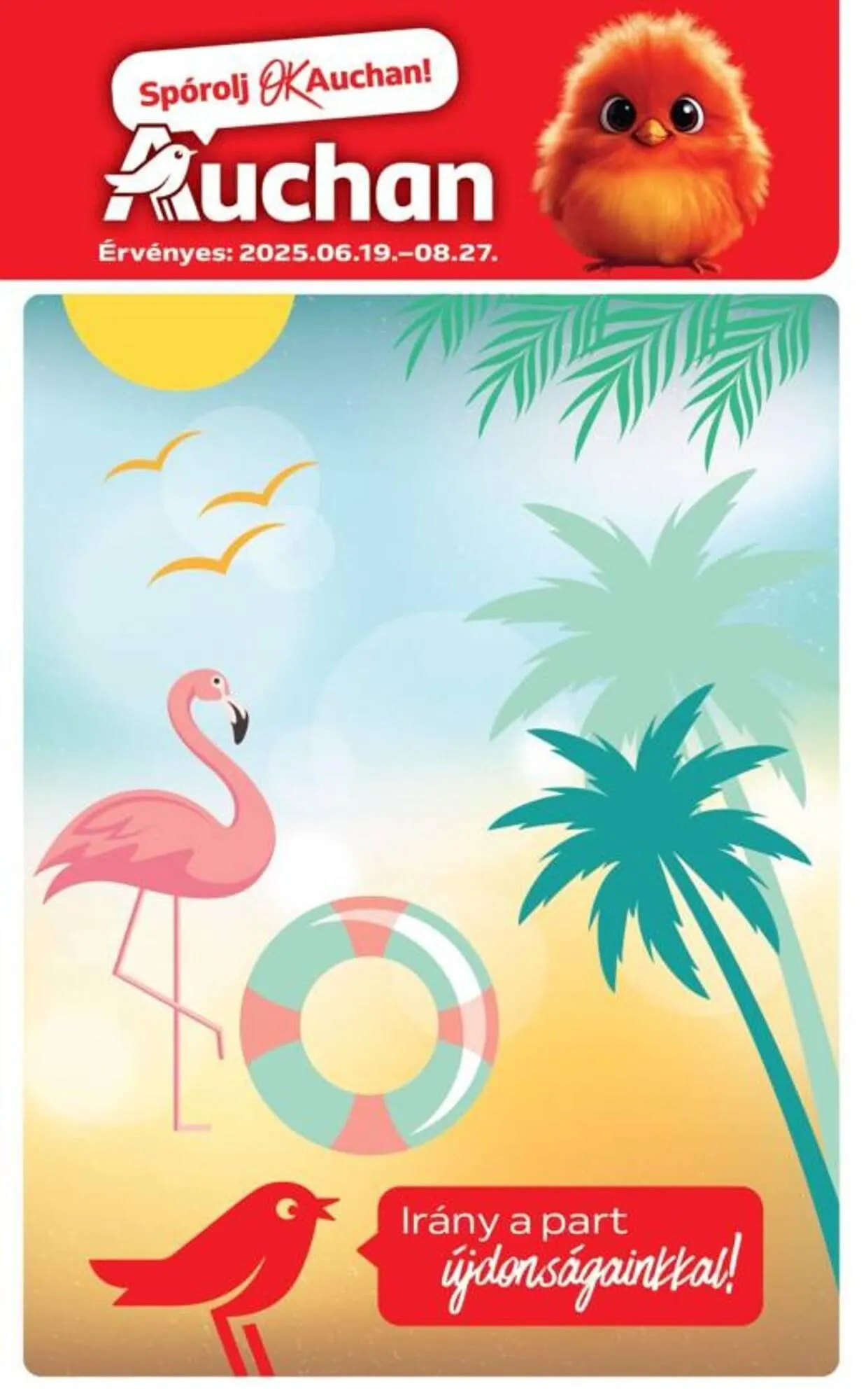 Katalógus Auchan akciós újság június 16.-tól augusztus 27.-ig 2025. - Oldal 1