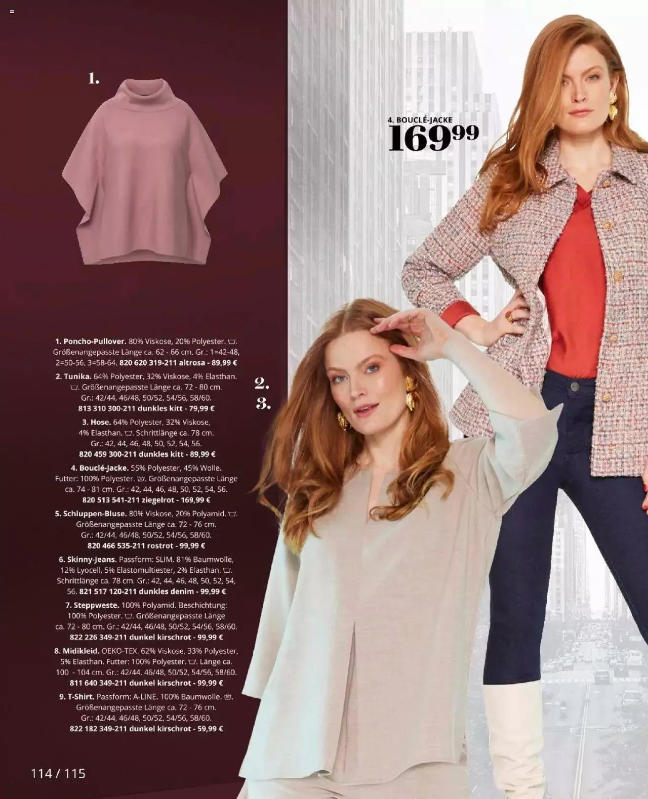 Katalógus Ulla Popken Akciós újság szeptember 1.-tól szeptember 30.-ig 2023. - Oldal 114