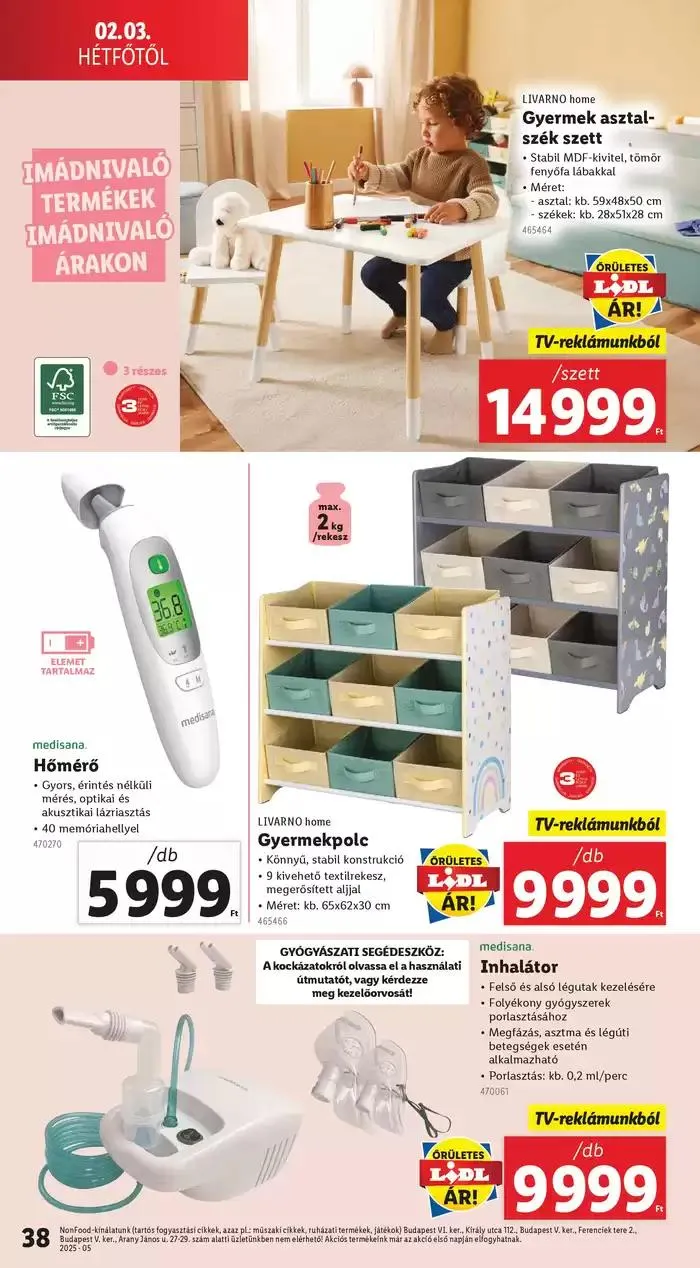 Katalógus Akciós újság – 05. hét január 30.-tól február 5.-ig 2025. - Oldal 38