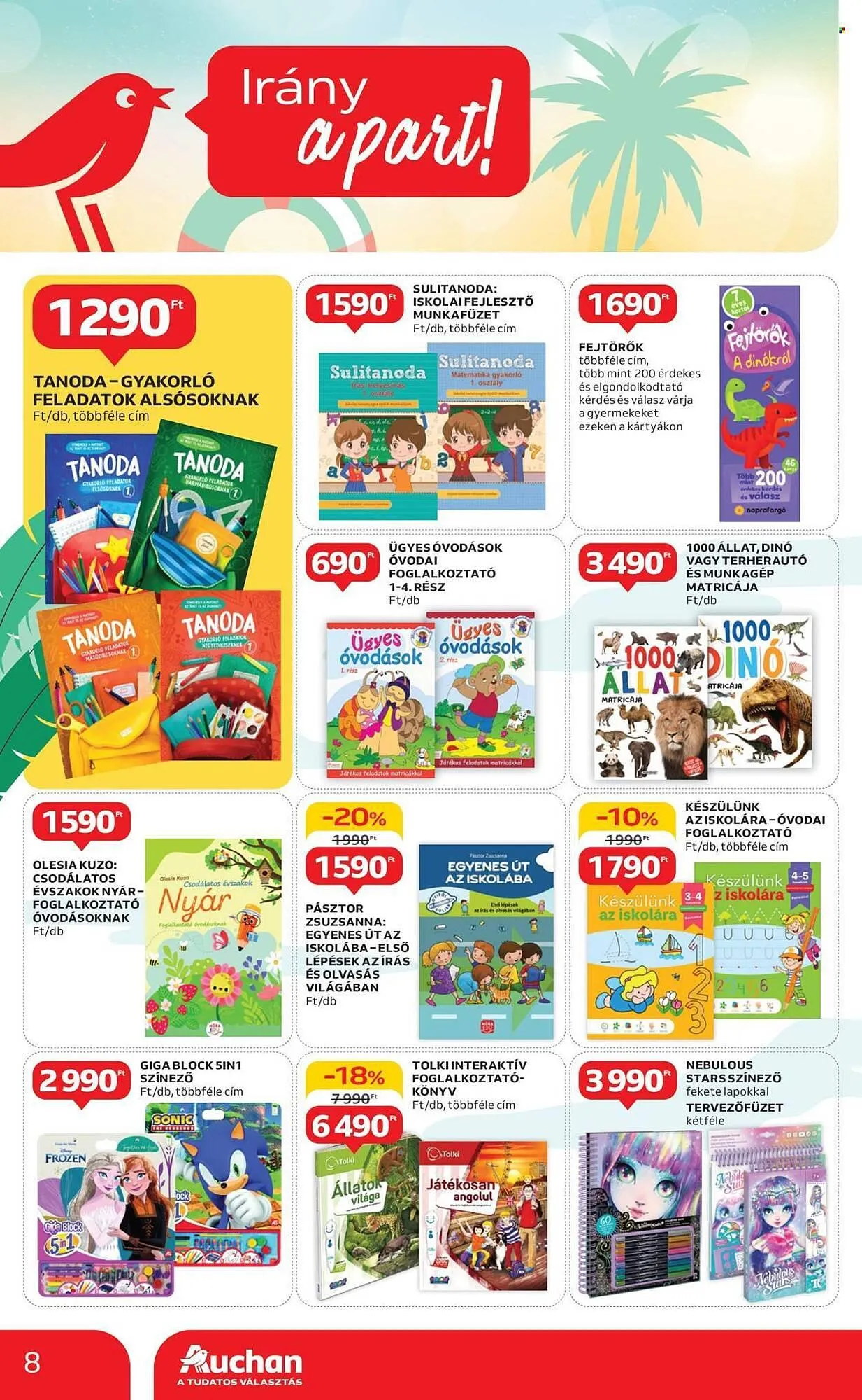 Katalógus Auchan akciós újság június 12.-tól július 16.-ig 2025. - Oldal 8