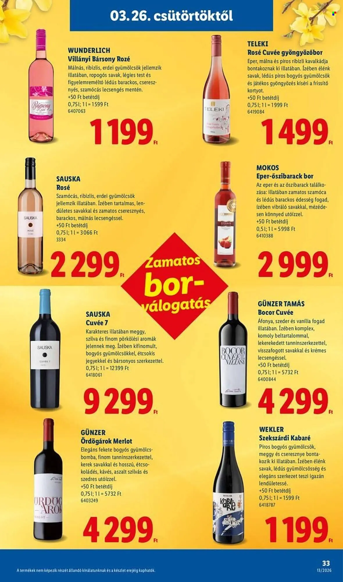 Katalógus Lidl akciós újság március 26.-tól április 1.-ig 2026. - Oldal 33