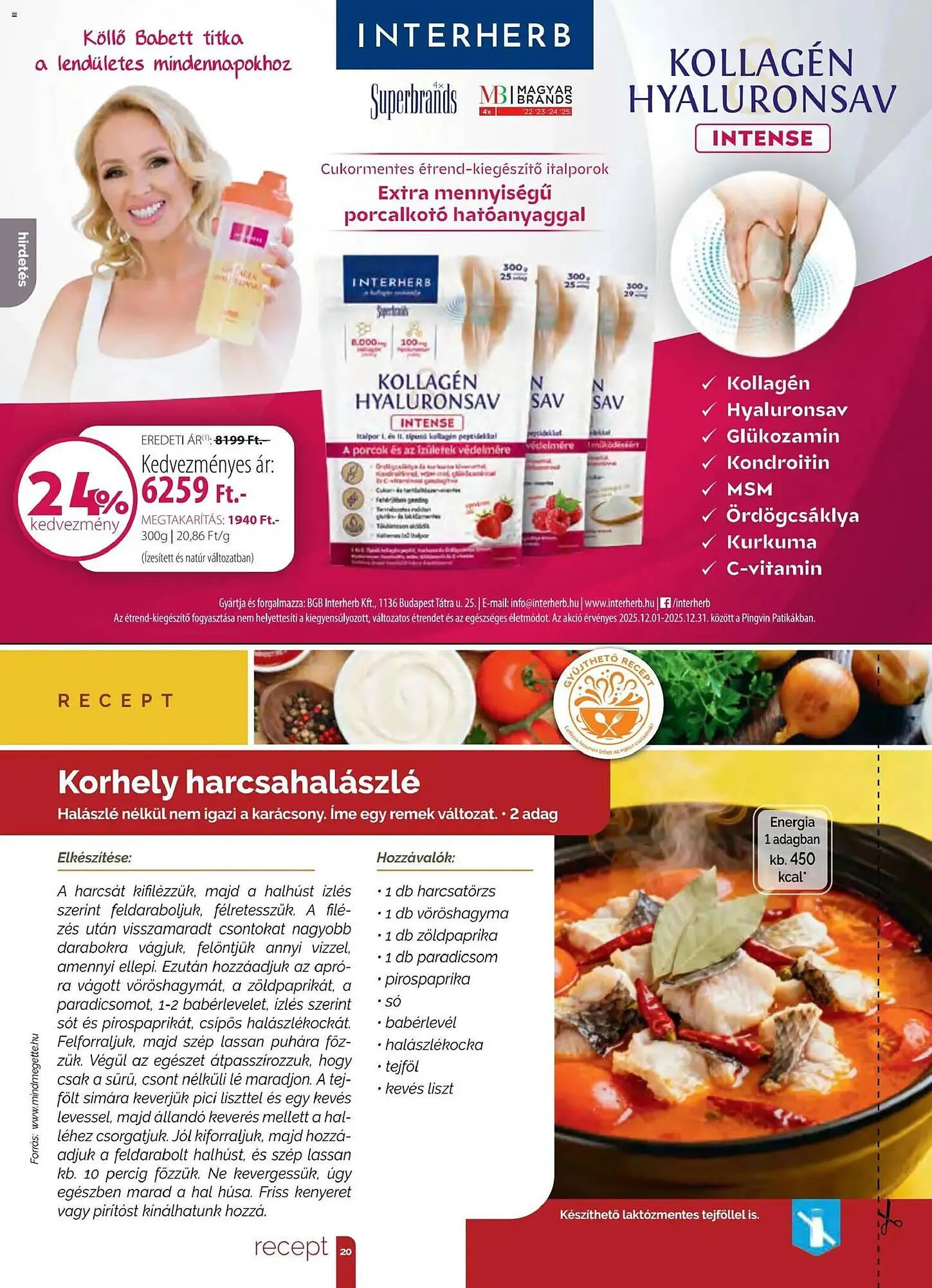 Katalógus Pingvin Patika akciós újság december 1.-tól december 31.-ig 2025. - Oldal 20