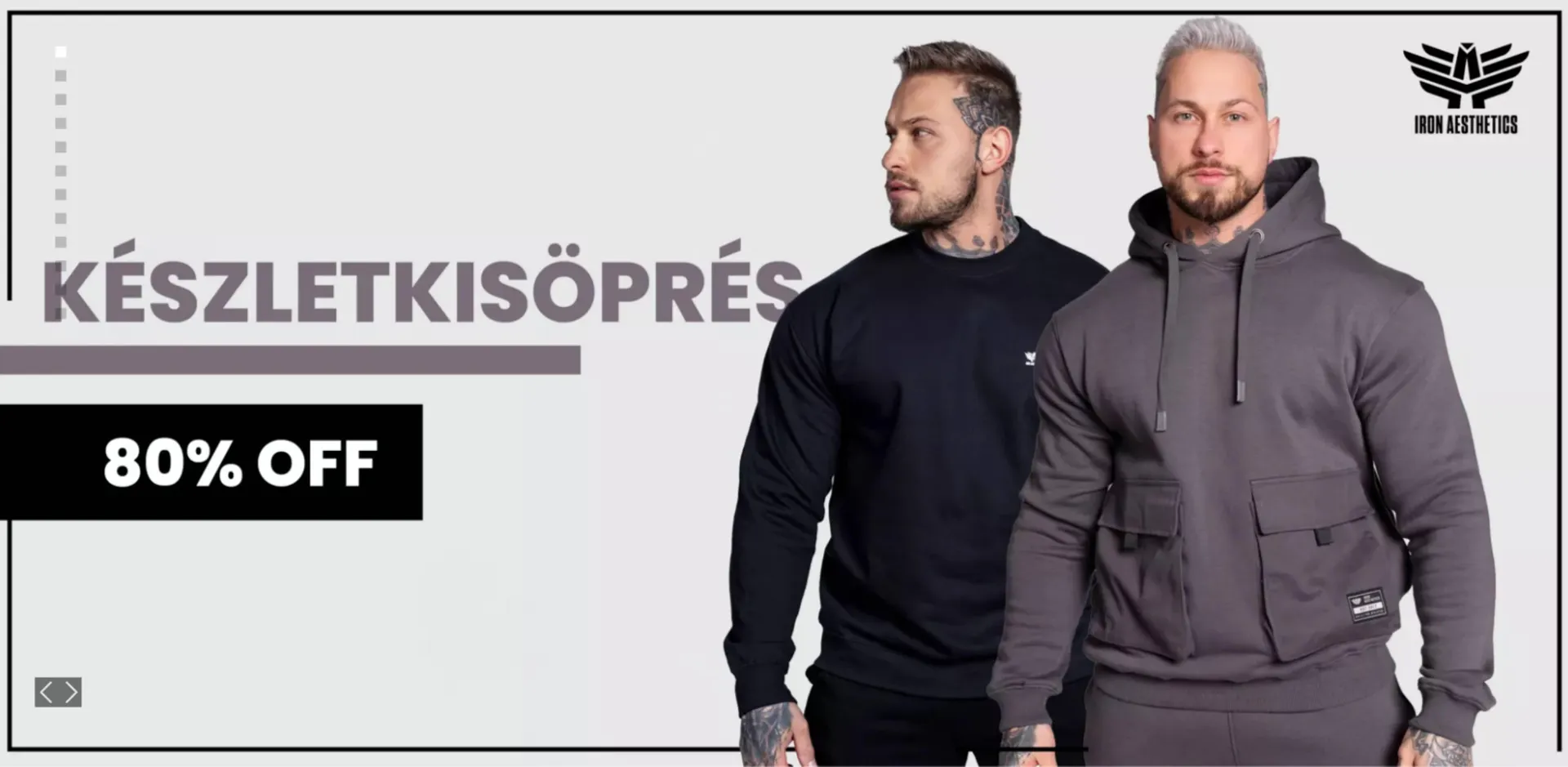 Katalógus Iron Aesthetics akciós újság május 9.-tól június 4.-ig 2025. - Oldal 1