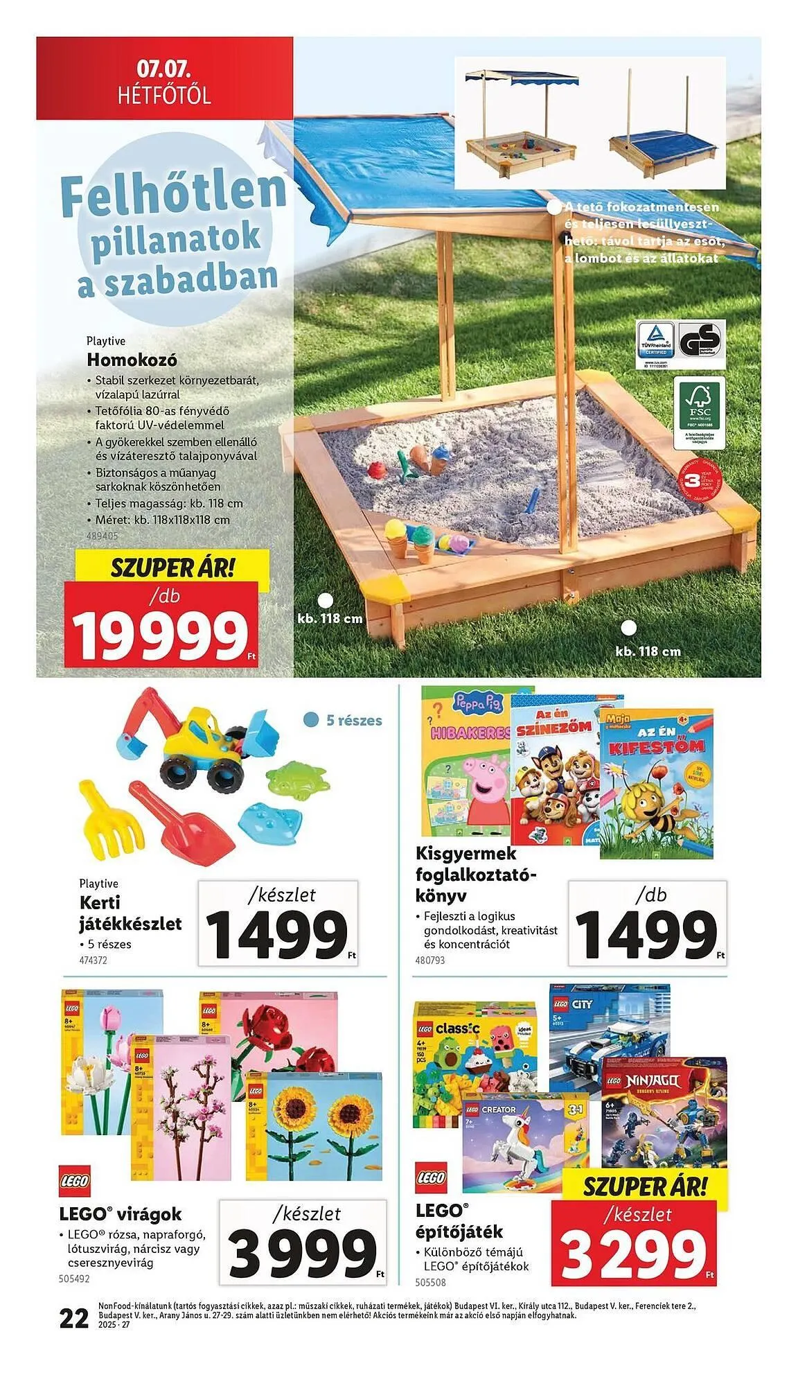 Katalógus Lidl akciós újság július 3.-tól július 9.-ig 2025. - Oldal 22