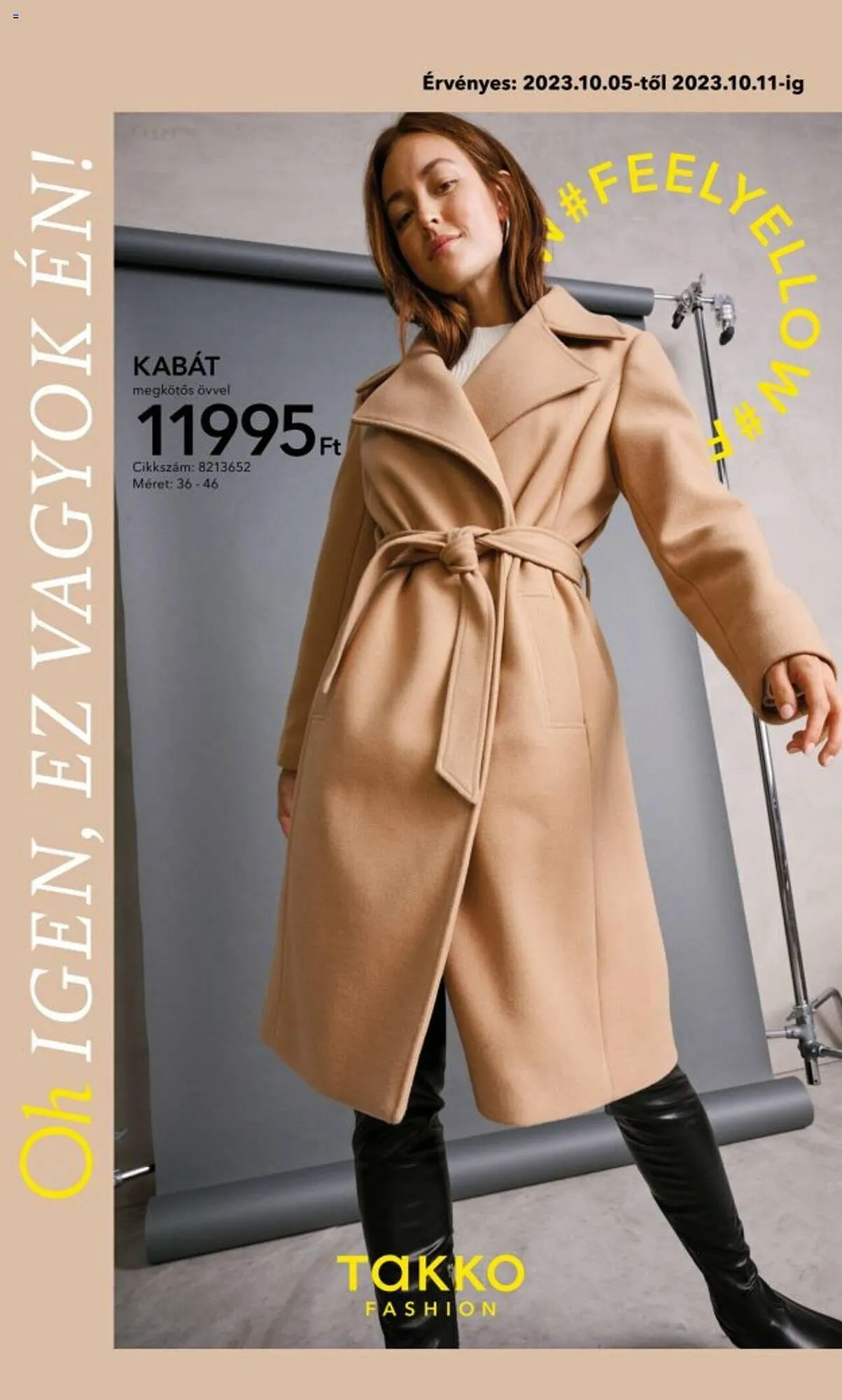 Takko akciós újság - 1