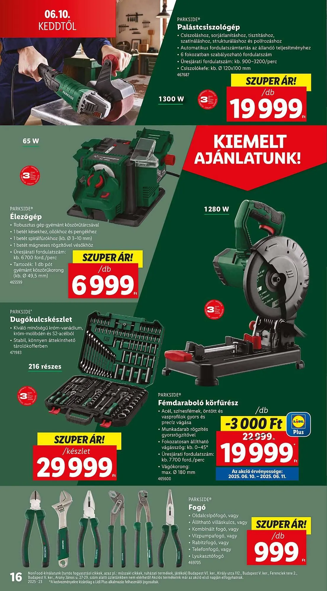 Katalógus Lidl akciós újság június 5.-tól június 11.-ig 2025. - Oldal 16