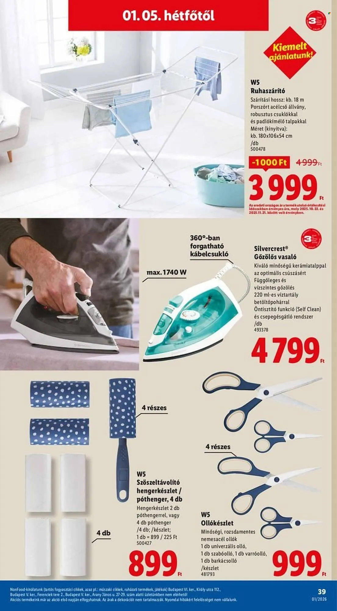 Katalógus Lidl akciós újság január 2.-tól január 7.-ig 2026. - Oldal 39