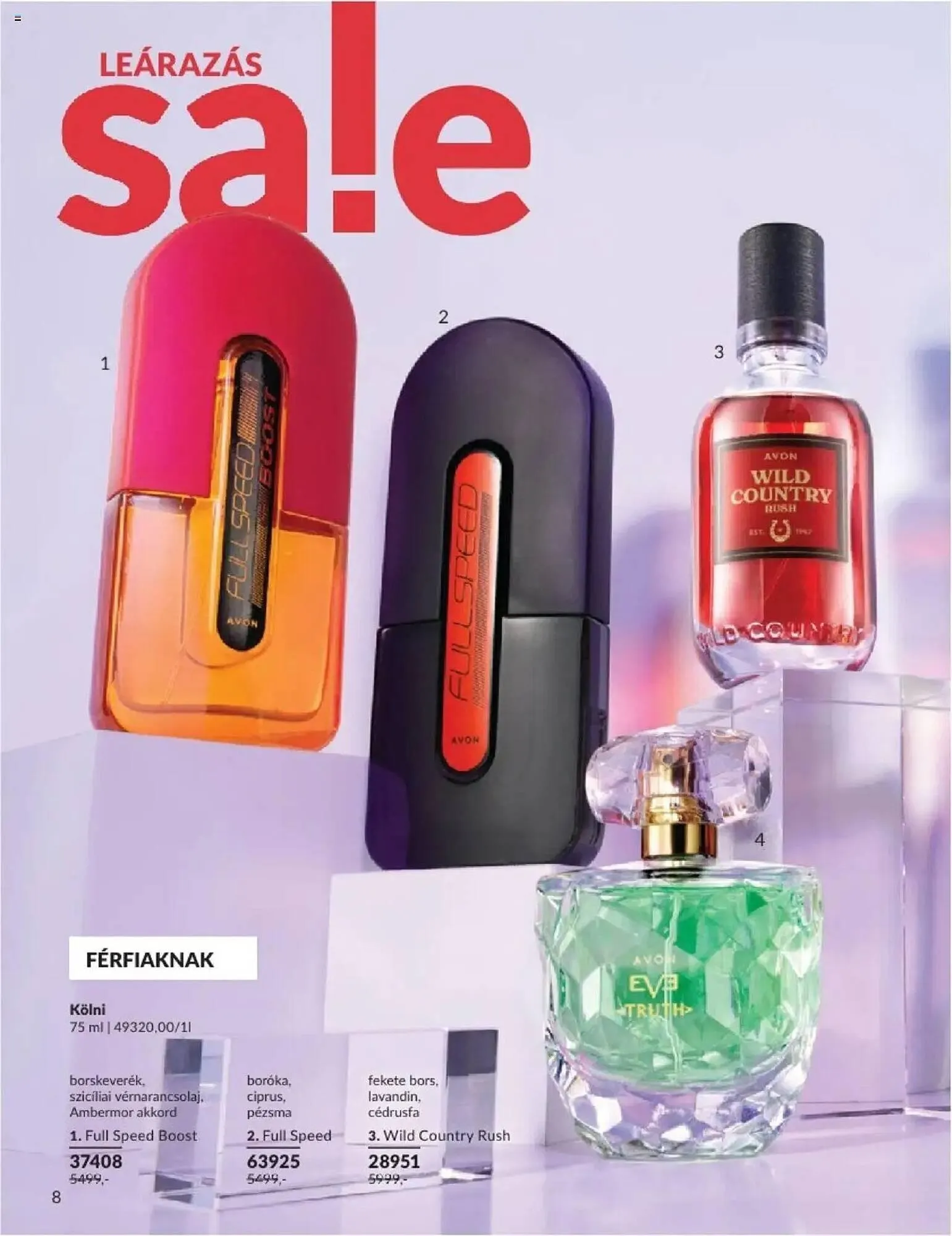 Katalógus AVON akciós újság január 1.-tól január 31.-ig 2025. - Oldal 8