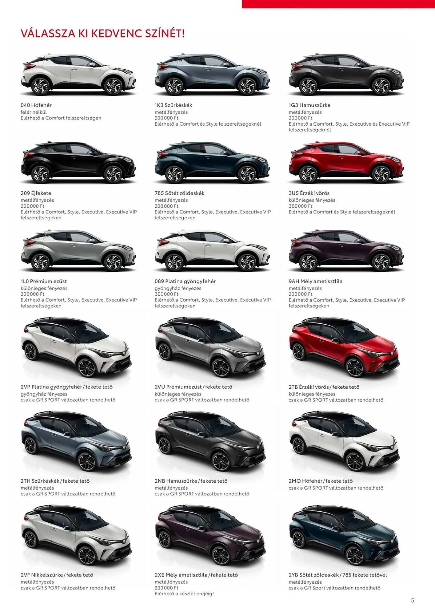 Katalógus Toyota akciós újság április 1.-tól május 31.-ig 2025. - Oldal 5