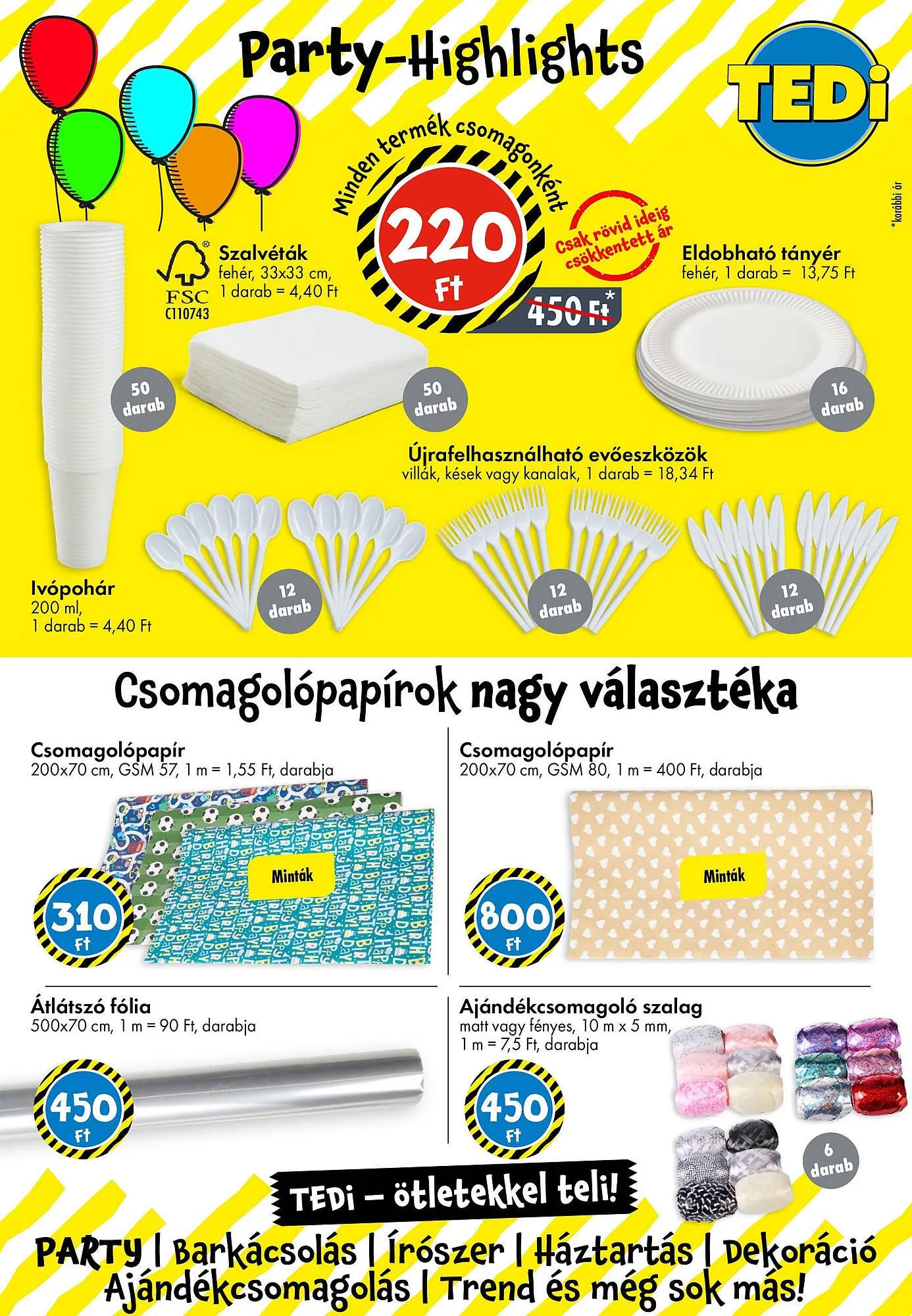 Katalógus Tedi akciós újság augusztus 1.-tól augusztus 8.-ig 2025. - Oldal 10