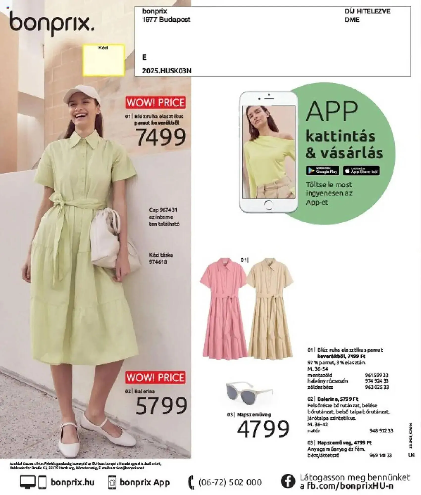 Katalógus Bonprix akciós újság március 24.-tól május 12.-ig 2025. - Oldal 99