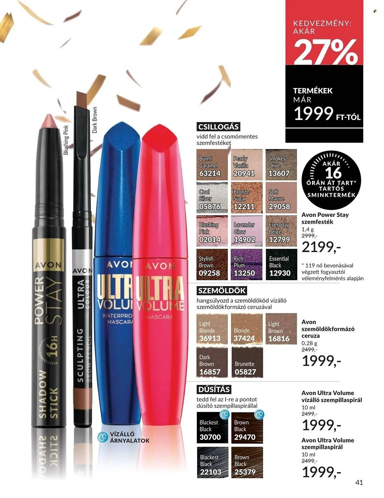 Katalógus AVON katalógus január 1.-tól január 31.-ig 2026. - Oldal 41