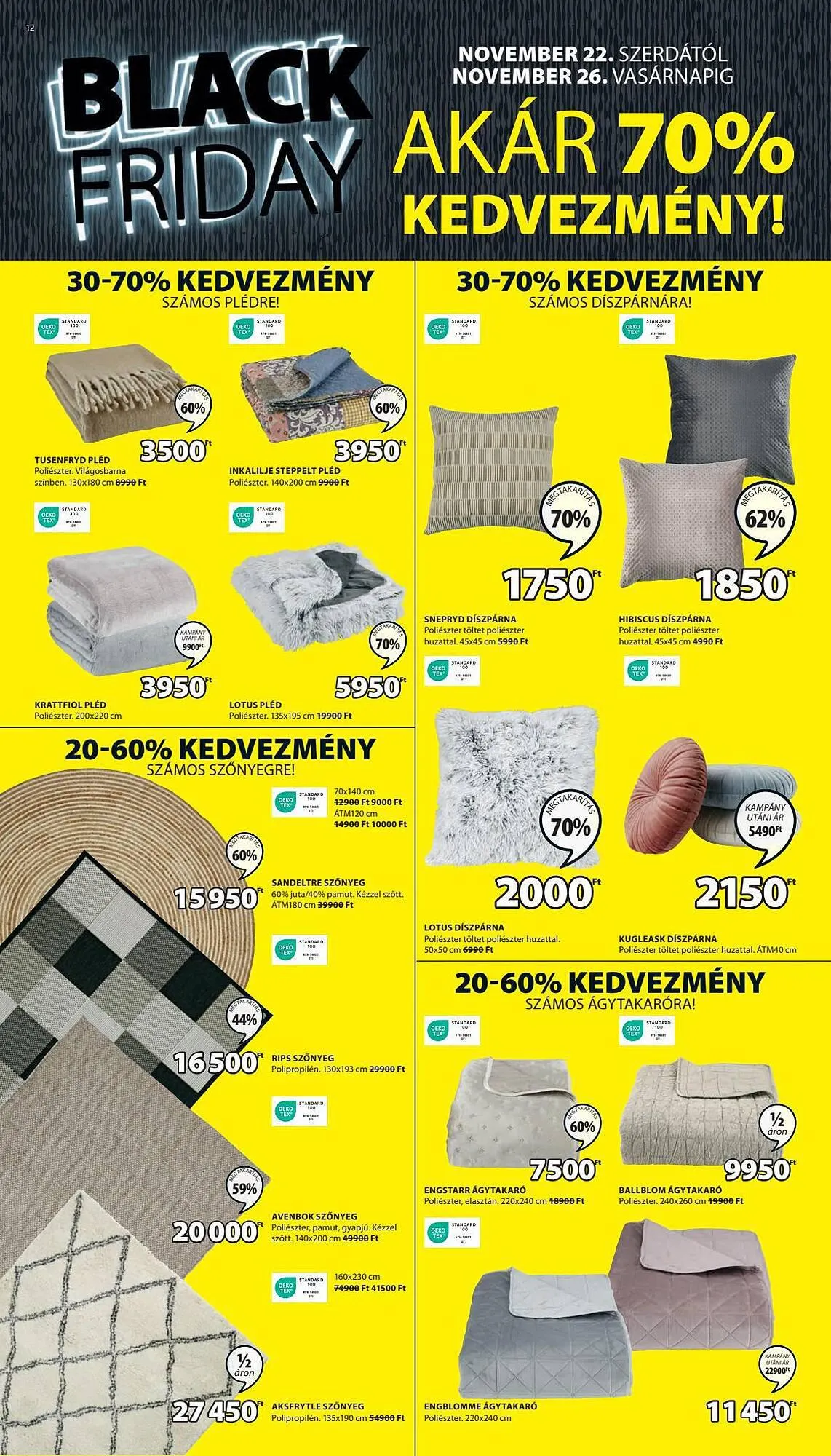 Katalógus JYSK akciós újság november 22.-tól november 26.-ig 2023. - Oldal 12