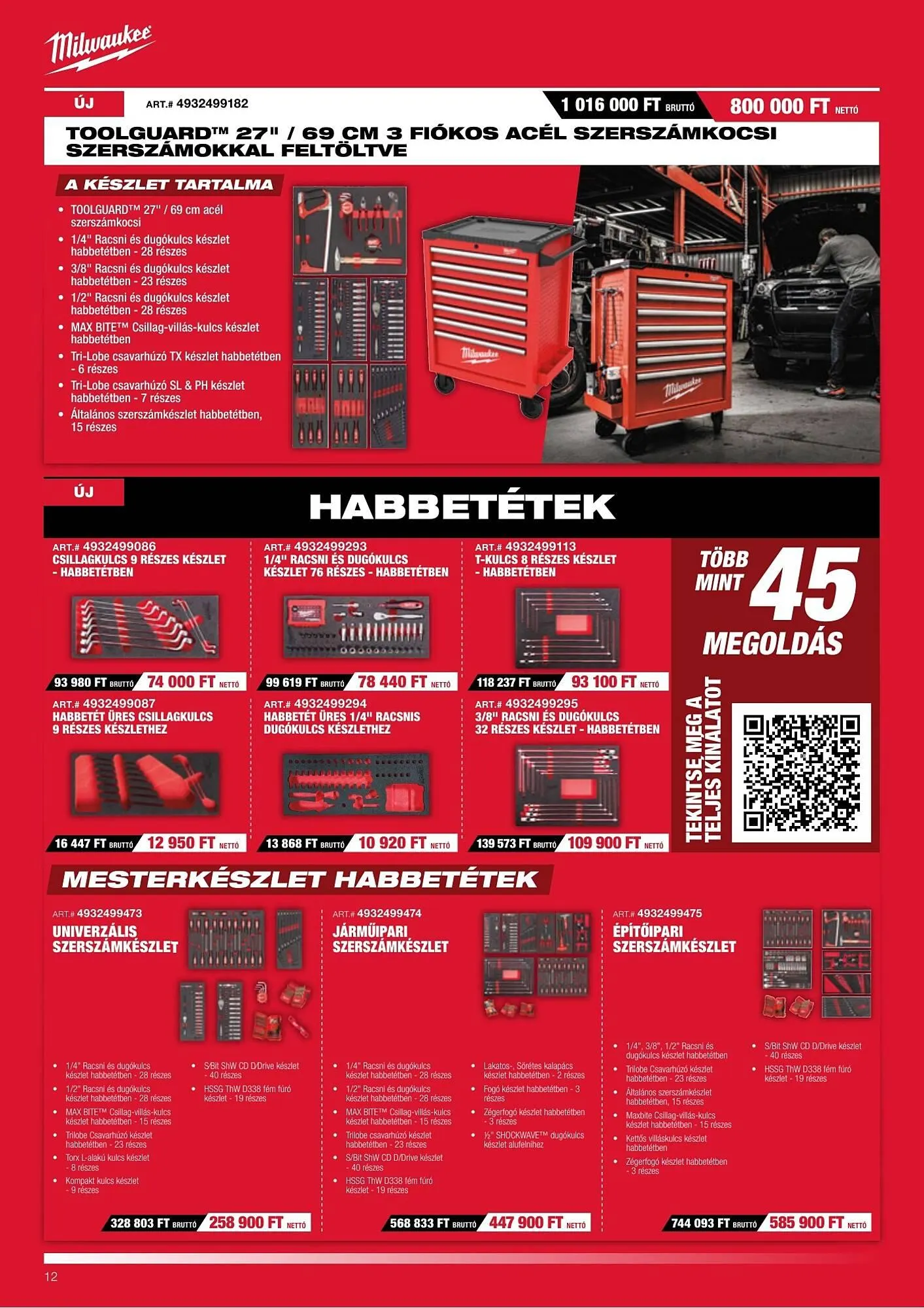 Katalógus Milwaukeetool akciós újság február 13.-tól július 31.-ig 2025. - Oldal 12