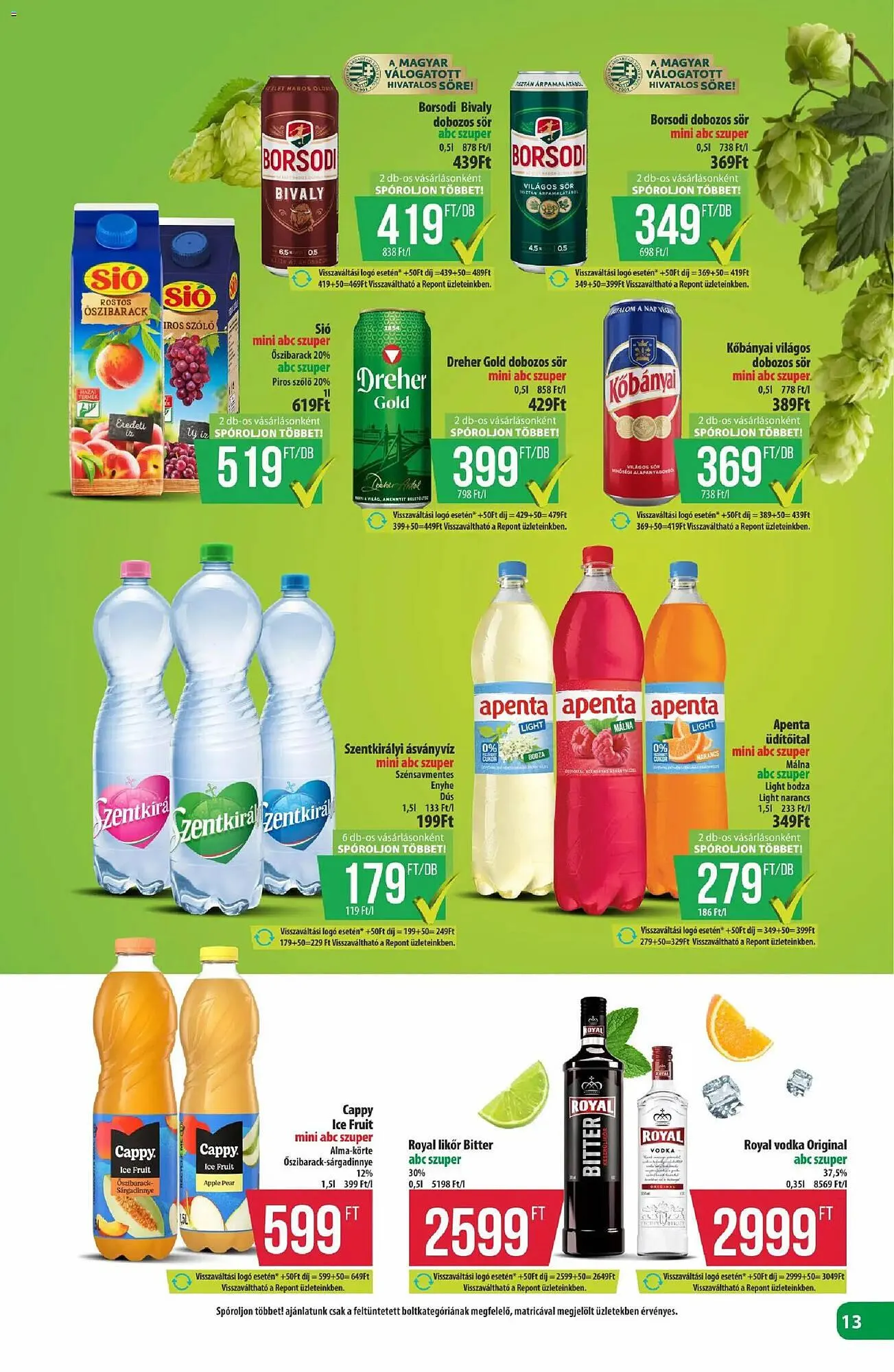 Katalógus Coop akciós újság március 19.-tól március 25.-ig 2026. - Oldal 13