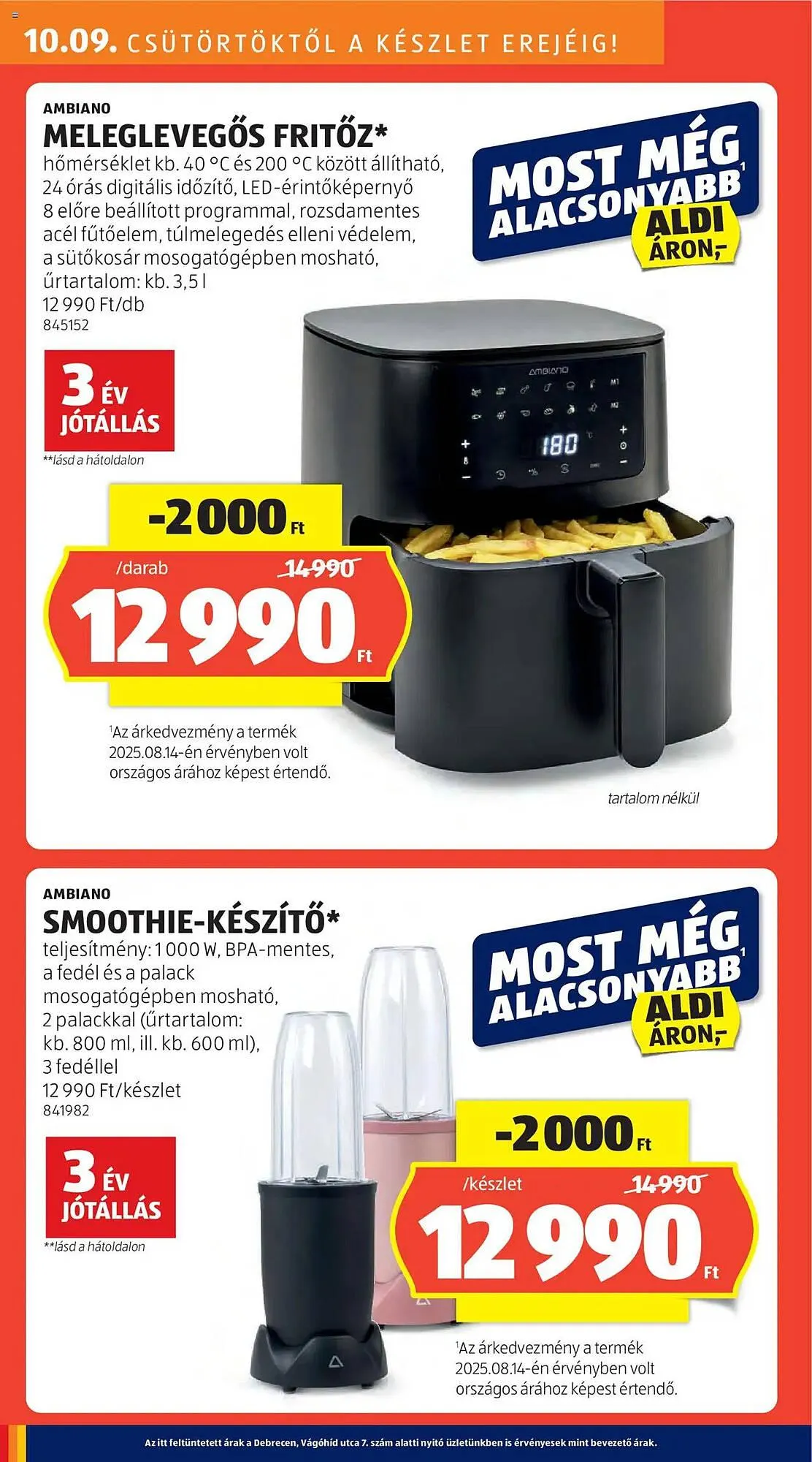 Katalógus ALDI akciós újság október 9.-tól október 15.-ig 2025. - Oldal 4