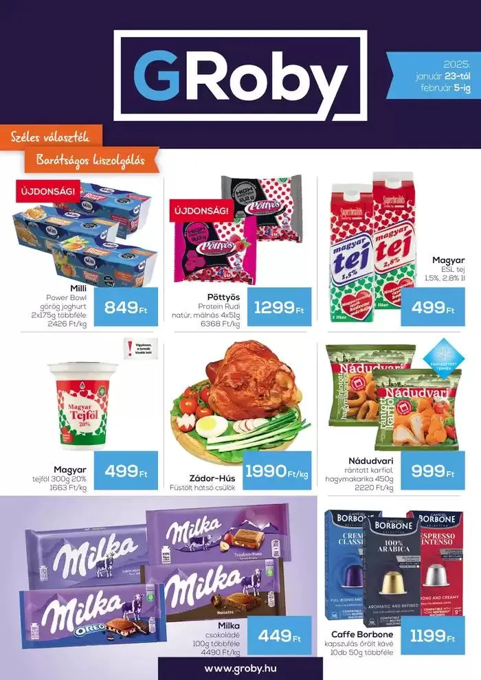 Széles választék Barátságos kiszolgálás - 1