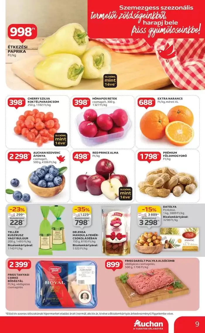 Katalógus Catalog Auchan január 6.-tól január 15.-ig 2025. - Oldal 9