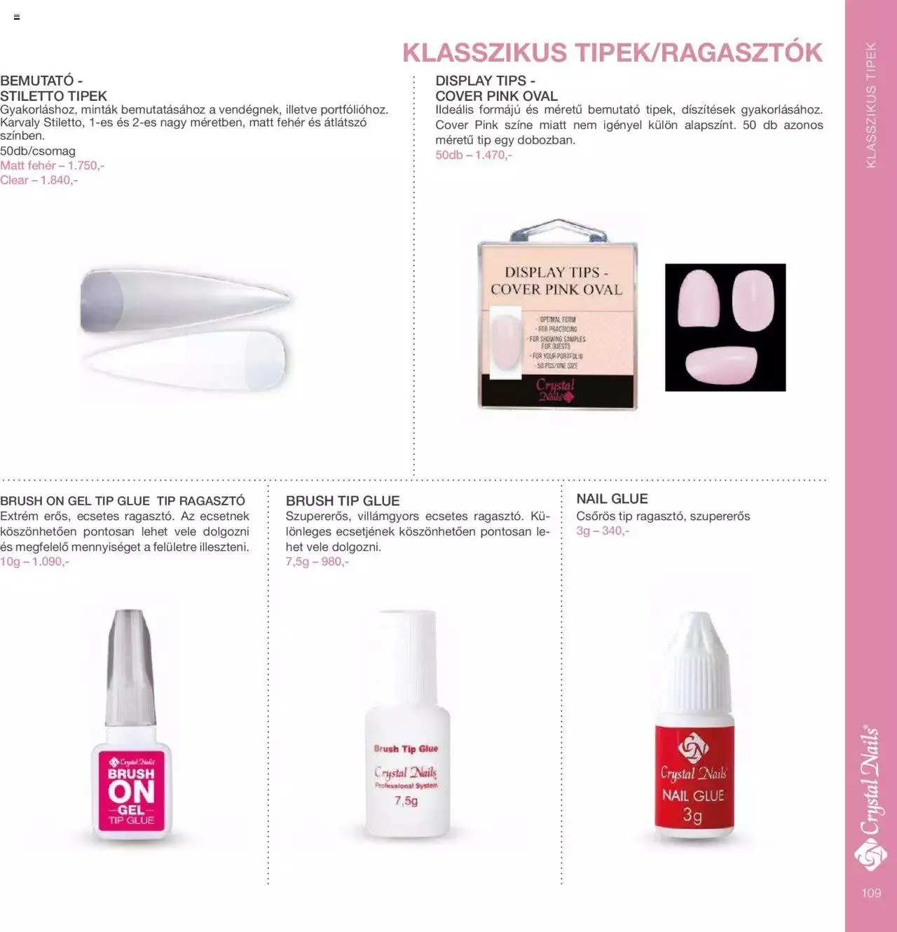 Katalógus Crystal Nails - Nagykatalógus 22/23 március 8.-tól december 31.-ig 2023. - Oldal 109