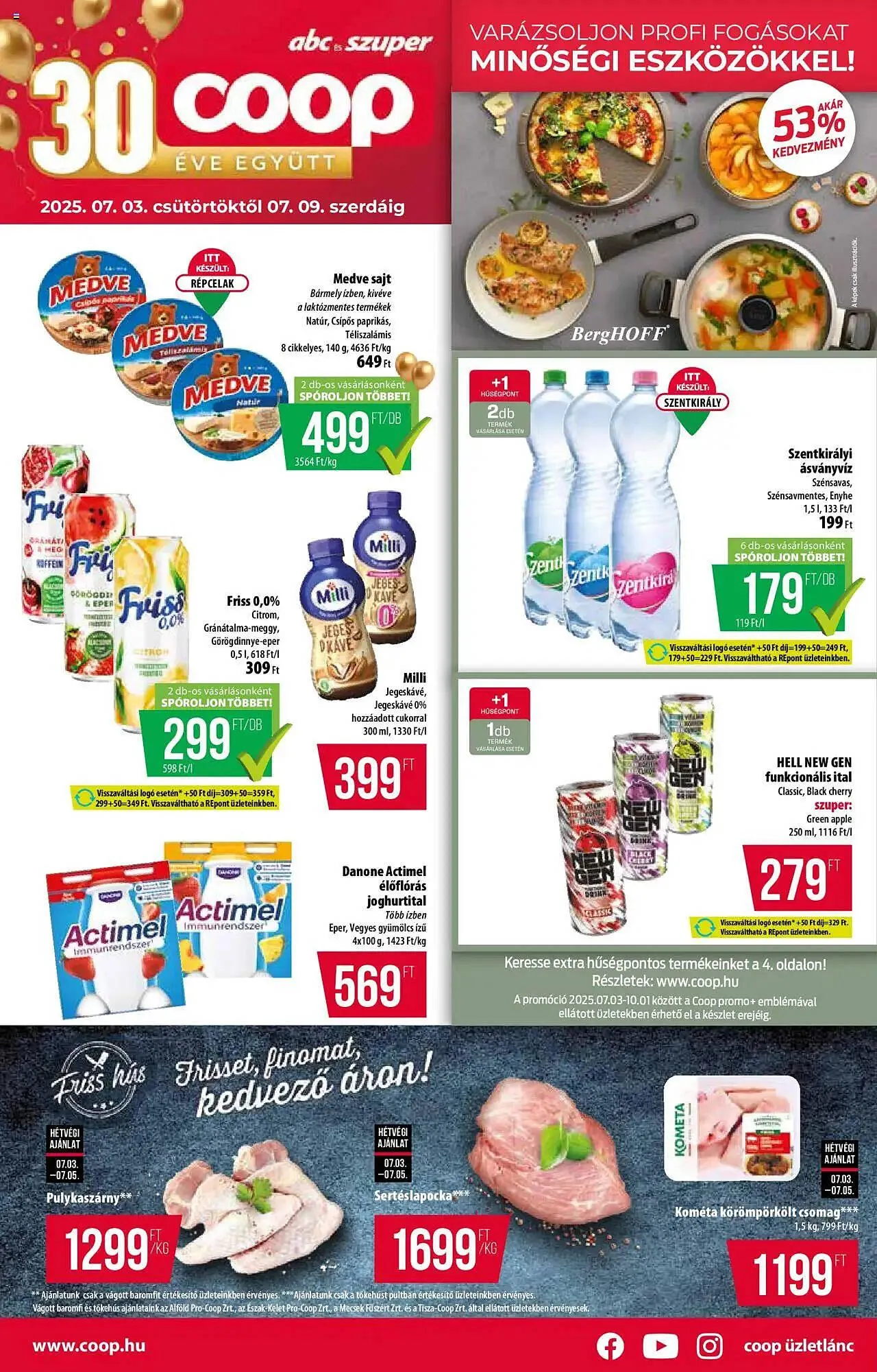 Katalógus Coop akciós újság július 3.-tól július 9.-ig 2025. - Oldal 1