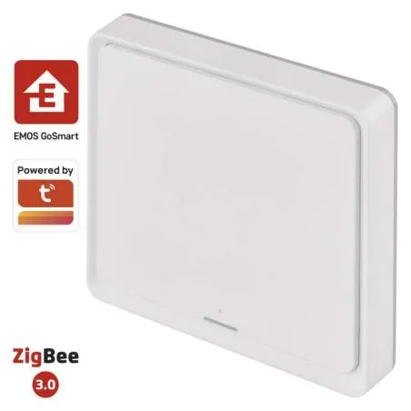 GoSmart Okos hordozható 1 funkciós szcenárió kapcsoló IP-2001ZW, ZigBee 3.0