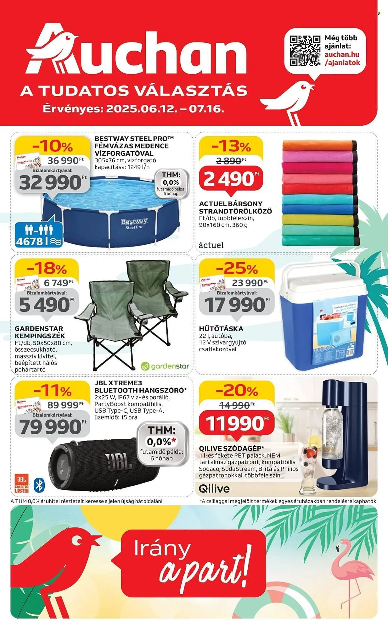 Katalógus Auchan akciós újság június 12.-tól július 16.-ig 2025. - Oldal 1