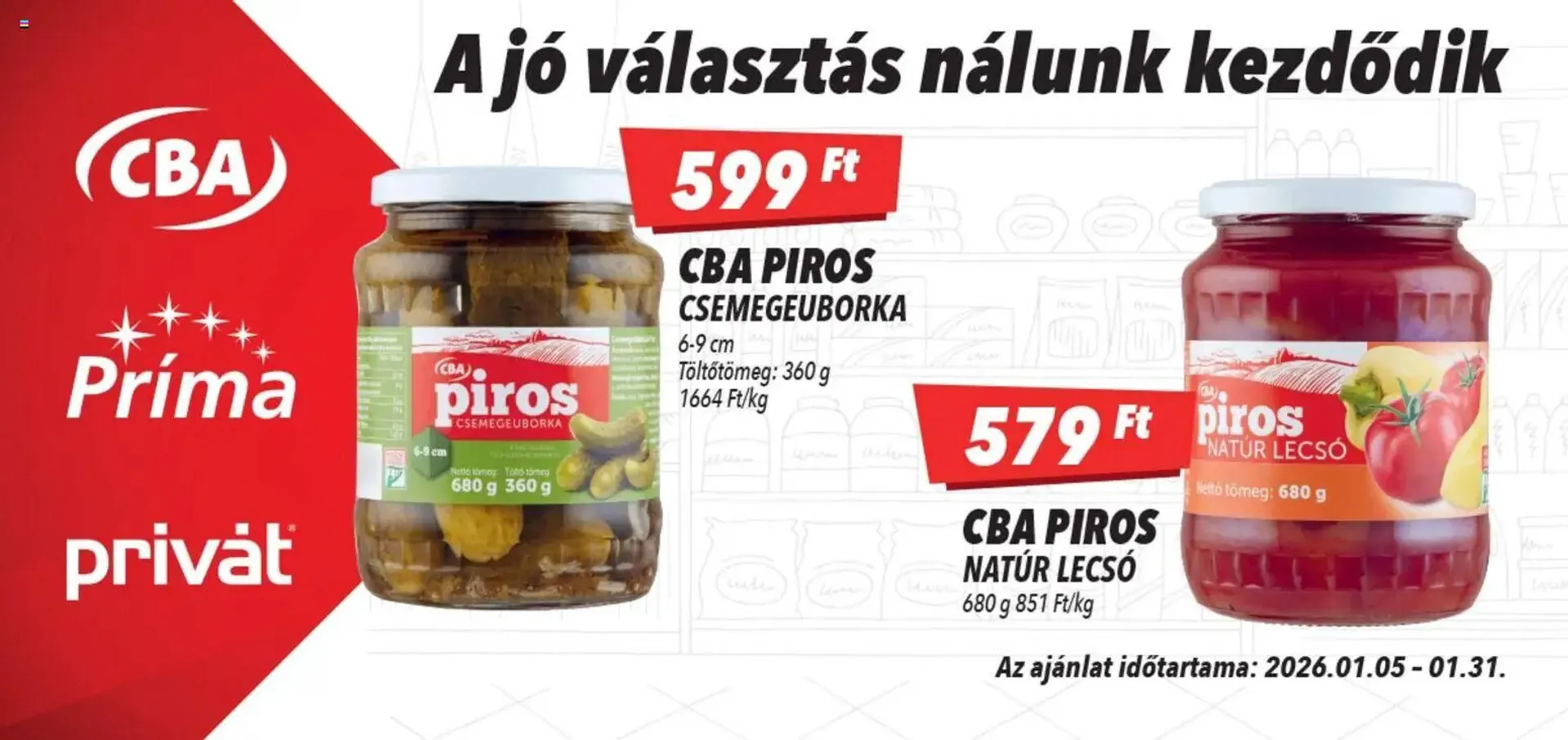 Katalógus Príma akciós újság január 5.-tól január 31.-ig 2026. - Oldal 3