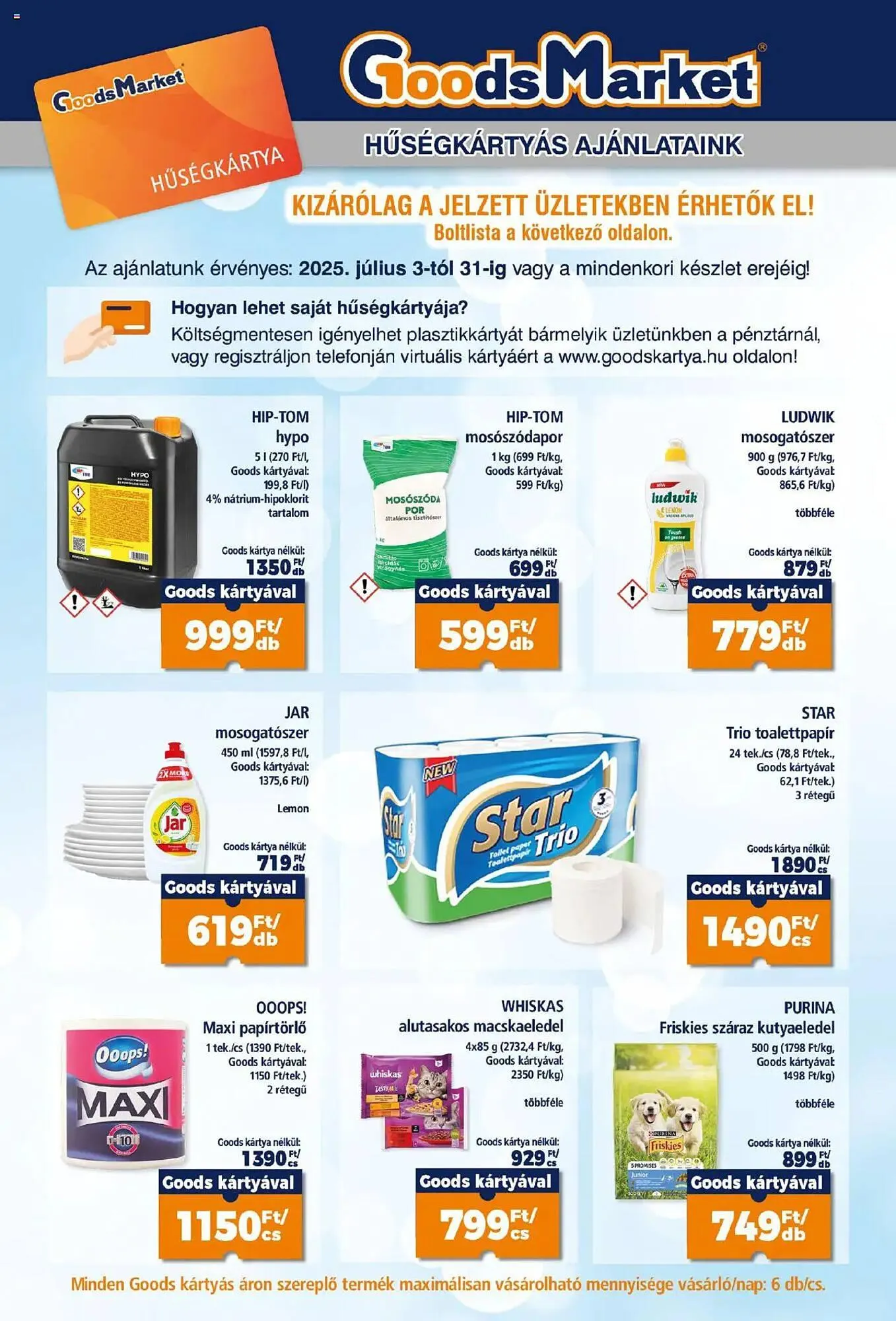 Katalógus Goods Market akciós újság július 3.-tól július 12.-ig 2025. - Oldal 11
