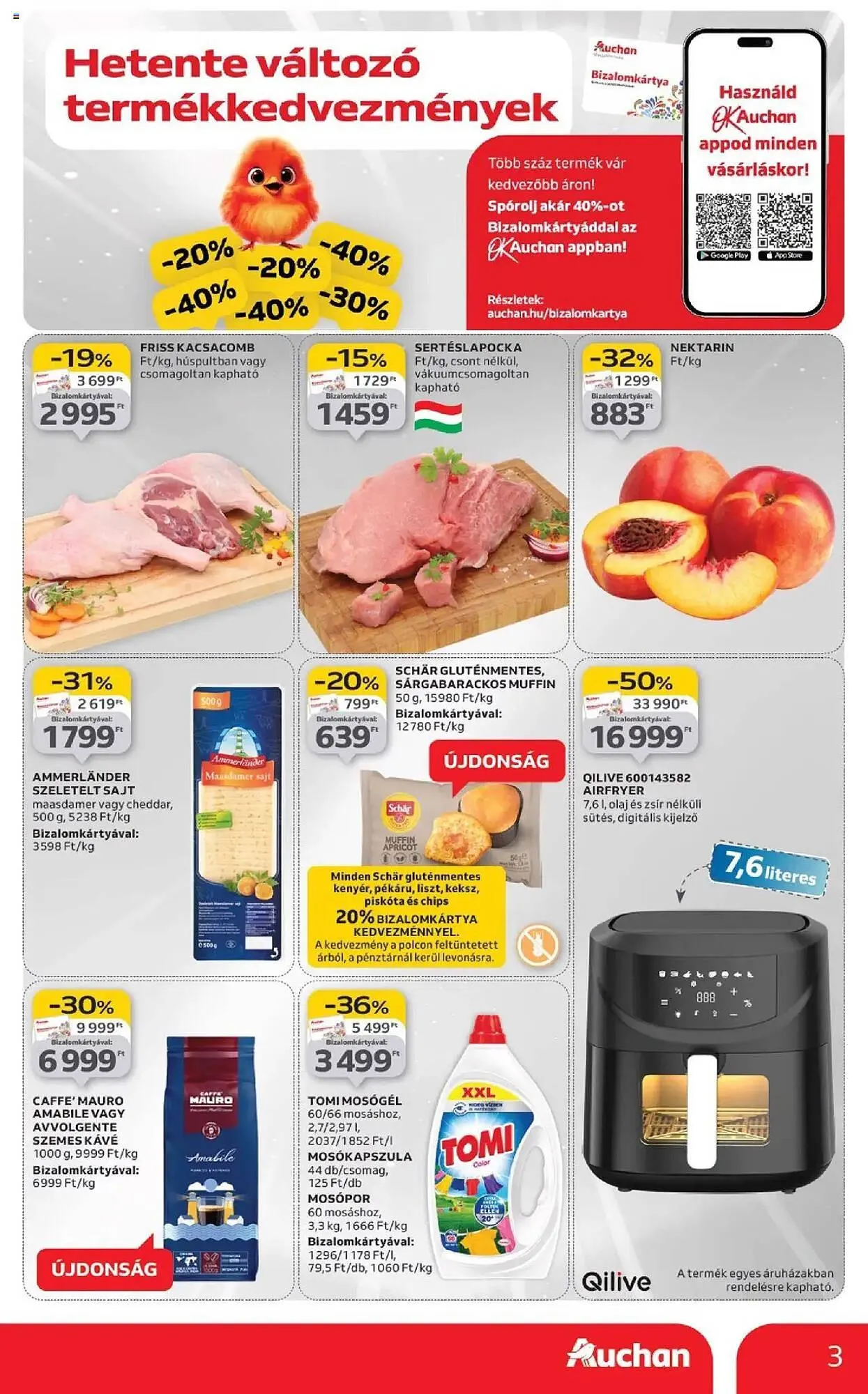 Katalógus Auchan akciós újság szeptember 4.-tól szeptember 10.-ig 2025. - Oldal 3