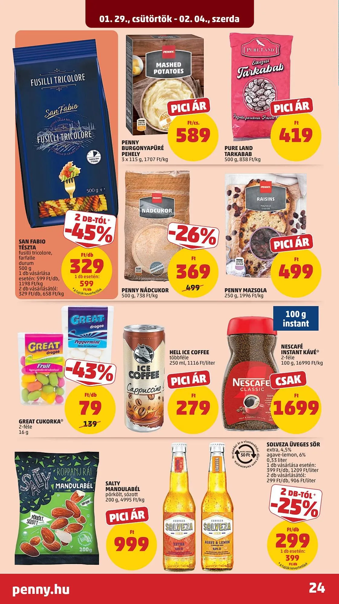 Katalógus PENNY akciós újság január 29.-tól február 4.-ig 2026. - Oldal 28