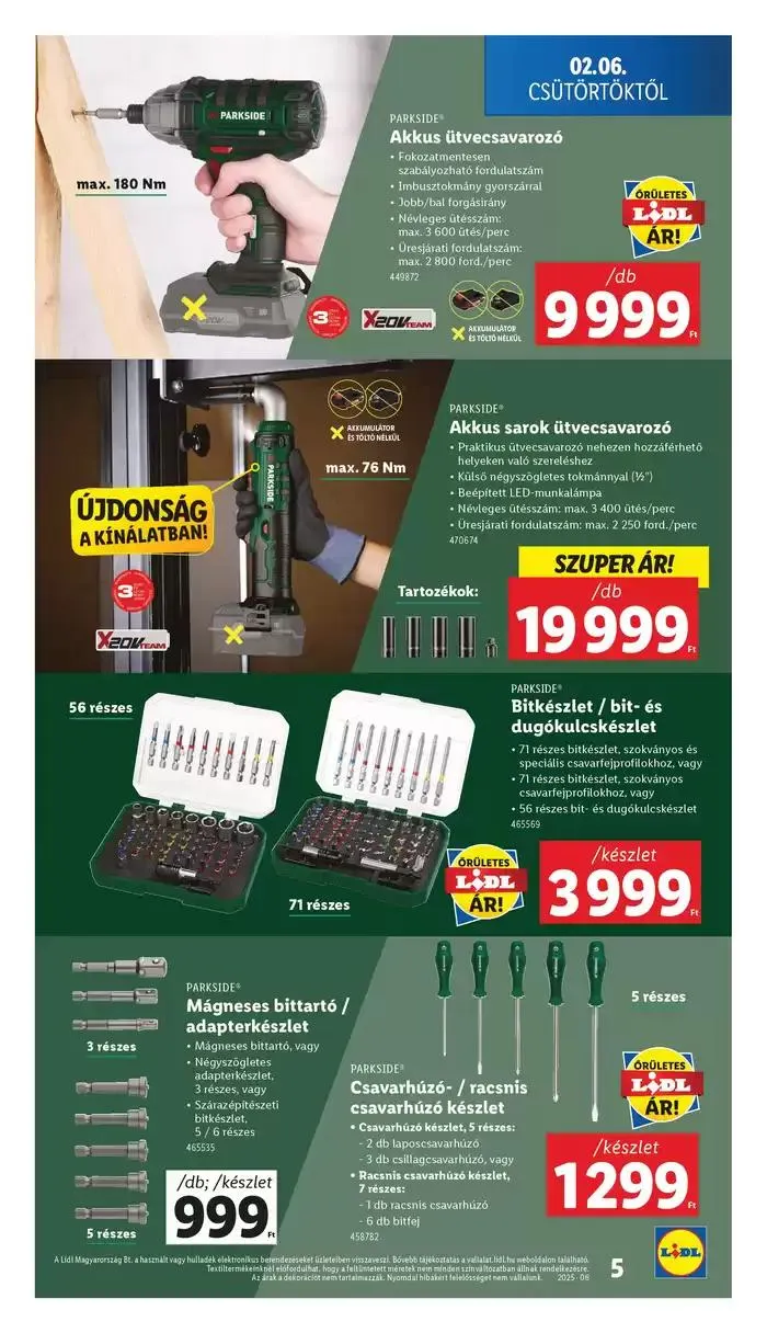 Katalógus Nonfood kínálatunk - 06. hét február 6.-tól február 12.-ig 2025. - Oldal 5