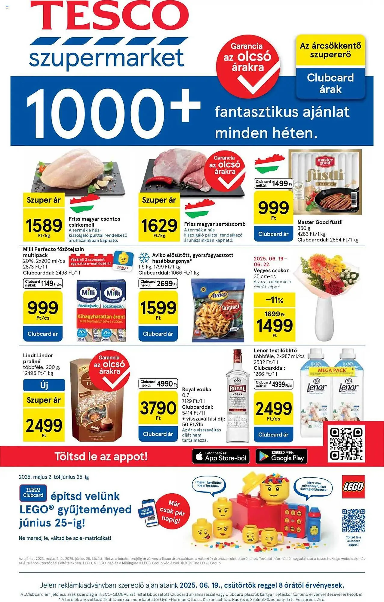 Katalógus Tesco akciós újság június 19.-tól június 25.-ig 2025. - Oldal 1