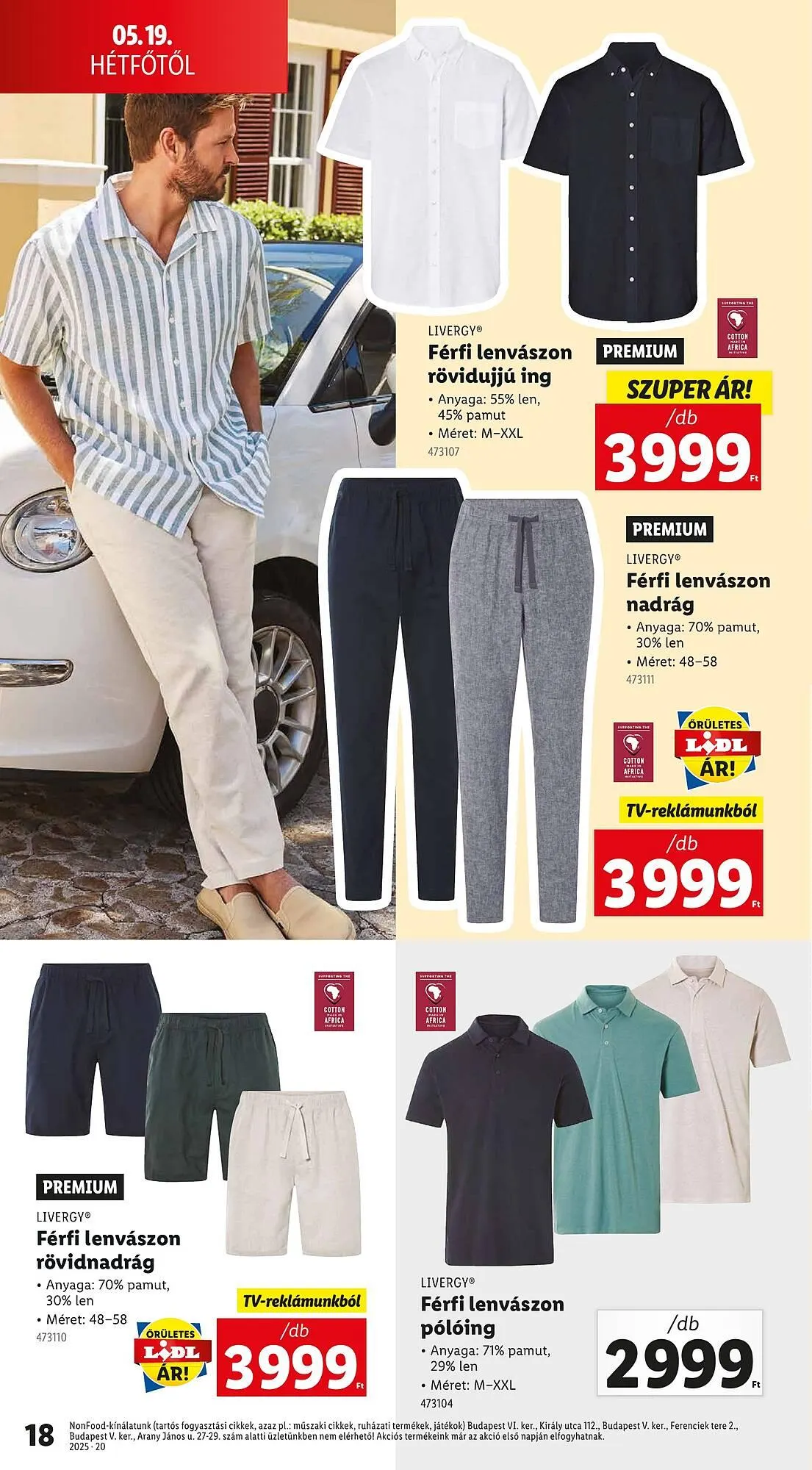 Katalógus Lidl akciós újság május 15.-tól május 21.-ig 2025. - Oldal 18