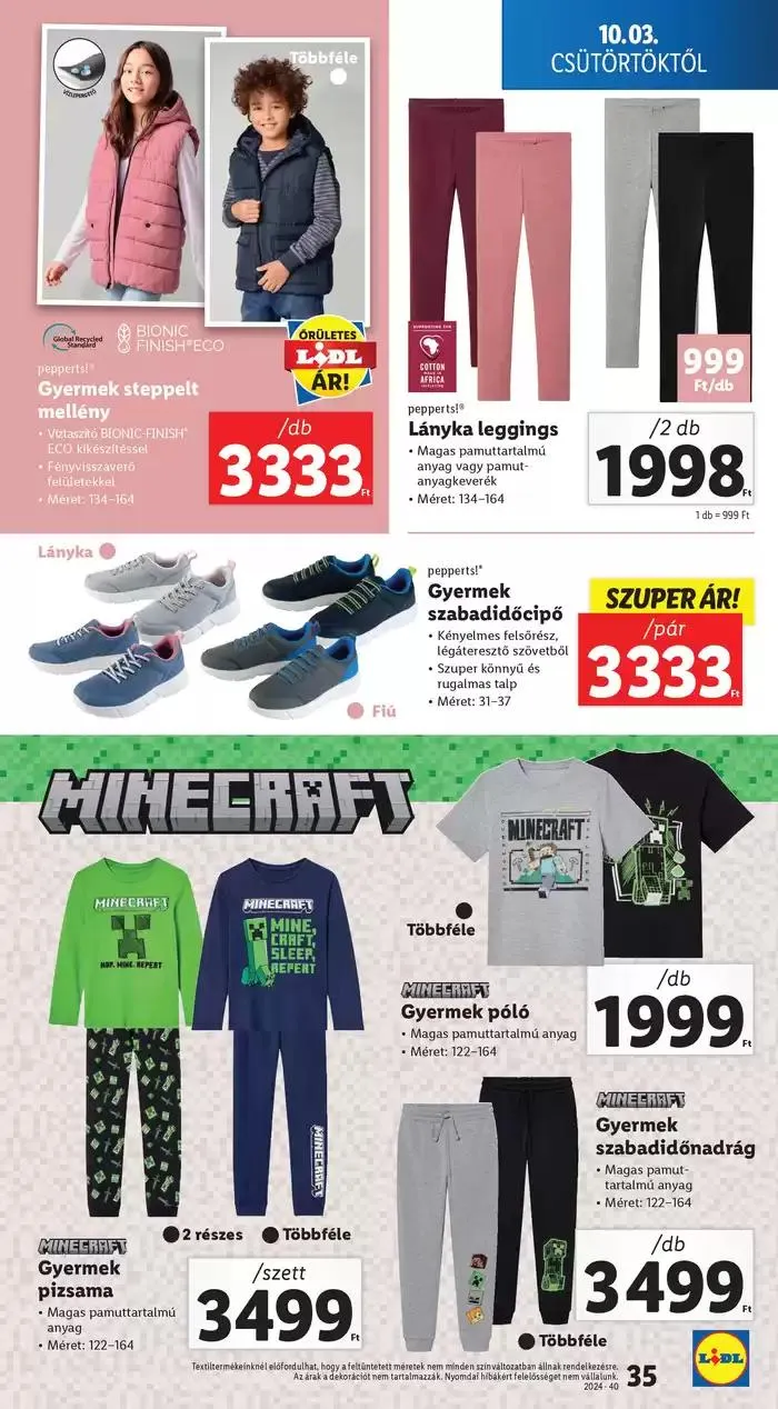 Katalógus Akciós újság – 40. hét október 3.-tól október 9.-ig 2024. - Oldal 35
