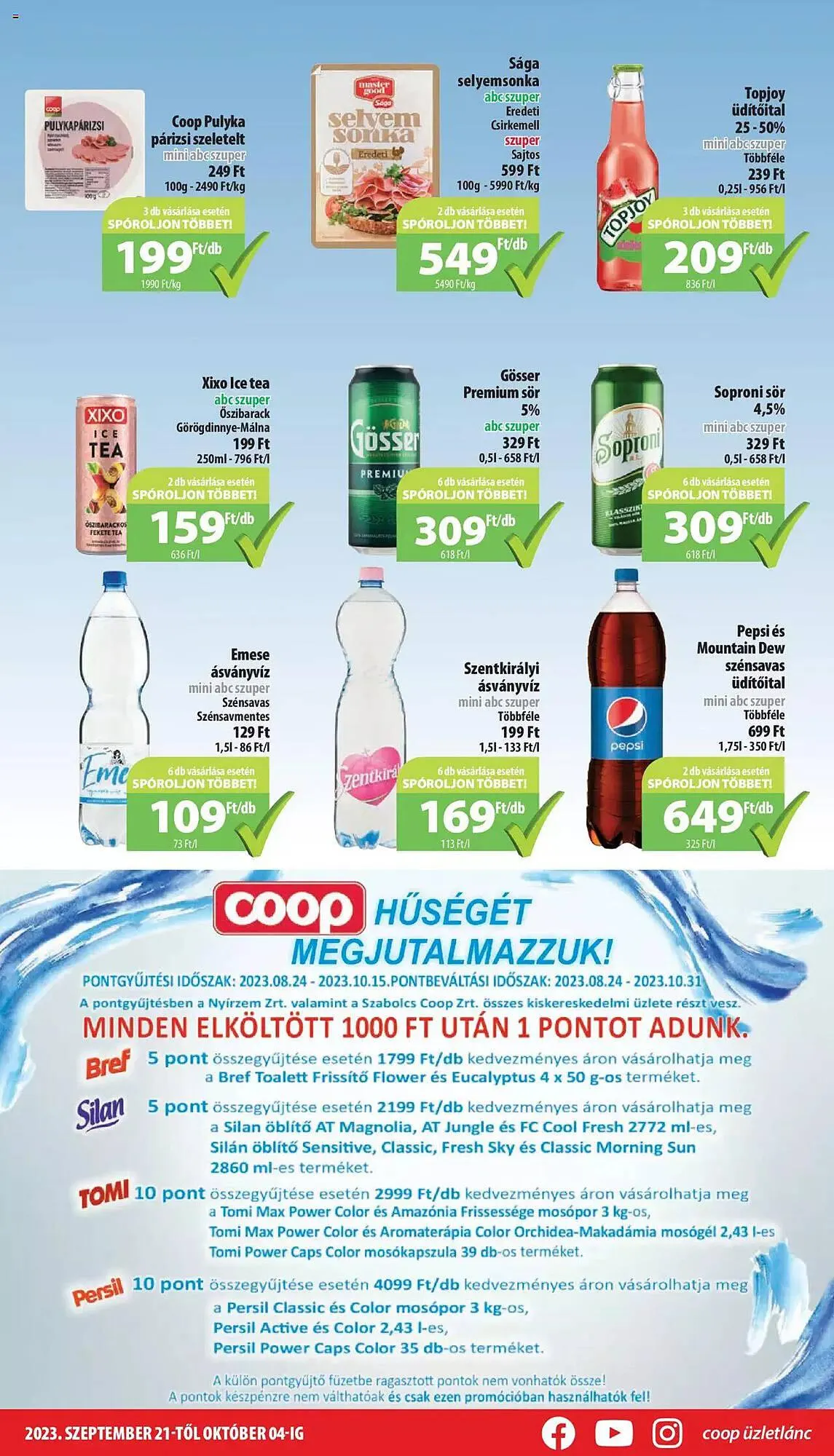 Katalógus Coop mini abc akciós újság szeptember 21.-tól október 4.-ig 2023. - Oldal 8