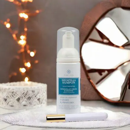 50 ml-es szempillasampon habolóflakonban, ecsettel - illatmentes