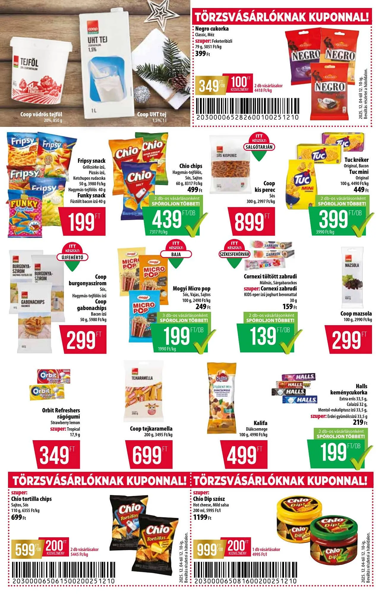 Katalógus Coop akciós újság december 4.-tól december 10.-ig 2025. - Oldal 9