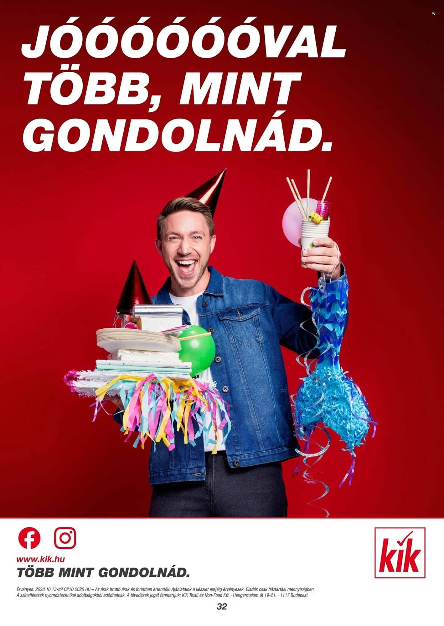 Katalógus Kik akciós újság október 9.-tól november 7.-ig 2025. - Oldal 32