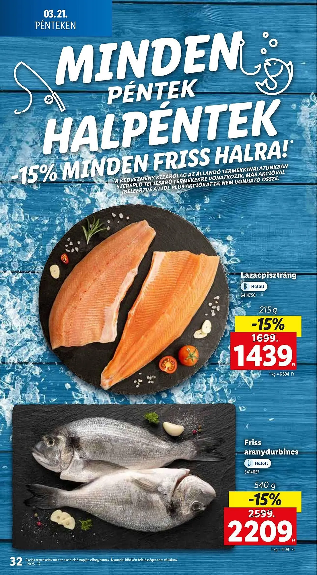 Katalógus Lidl akciós újság március 20.-tól március 26.-ig 2025. - Oldal 32