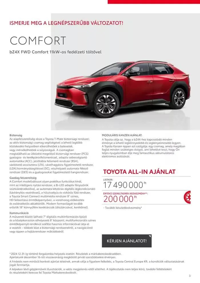 Katalógus Toyota bZ4X 11kw december 18.-tól december 18.-ig 2025. - Oldal 3