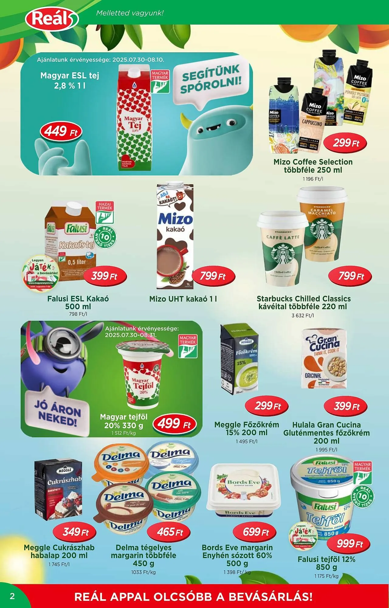 Katalógus Real akciós újság július 30.-tól augusztus 10.-ig 2025. - Oldal 2