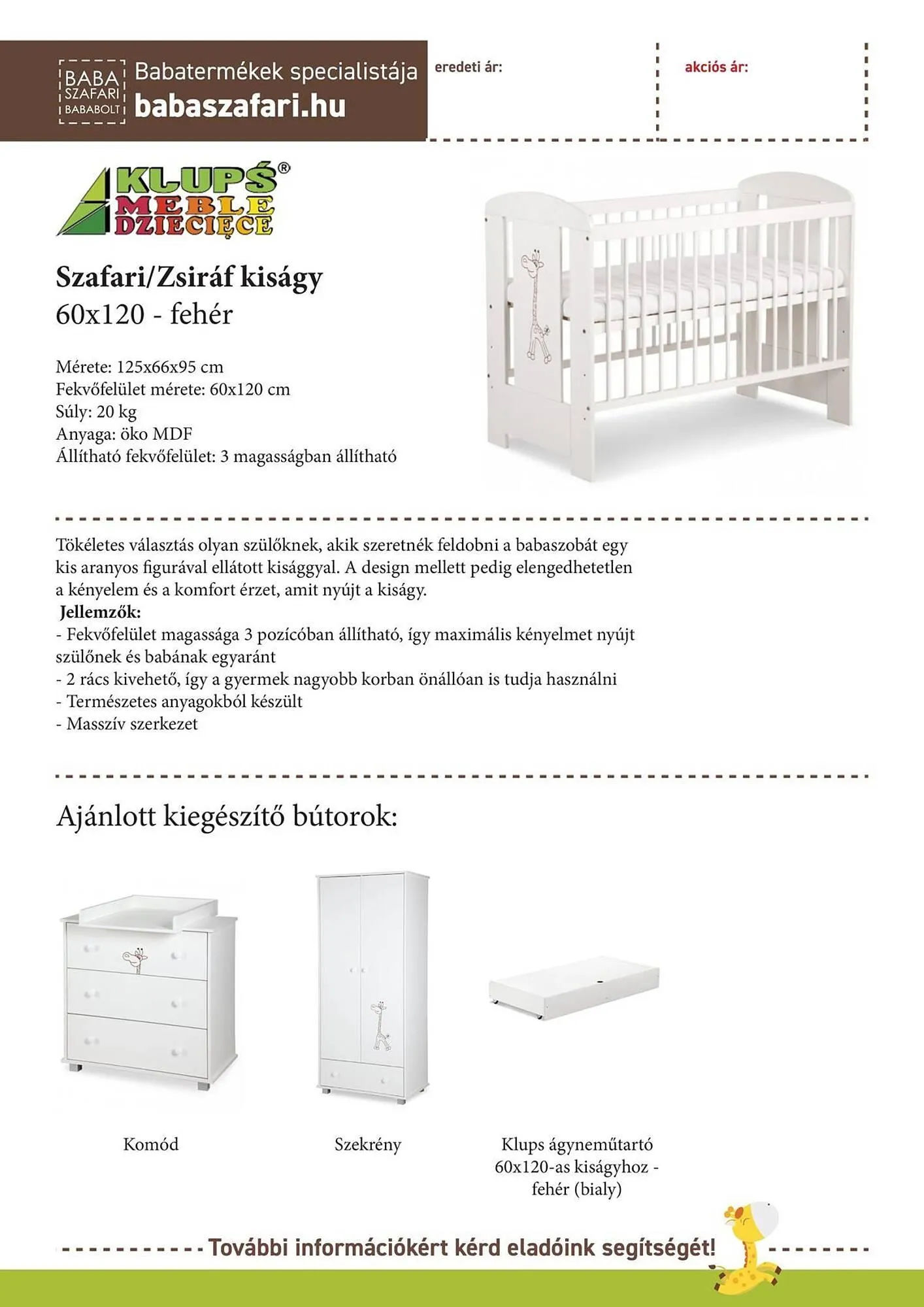 Katalógus Babaszafari akciós újság május 20.-tól szeptember 23.-ig 2025. - Oldal 18