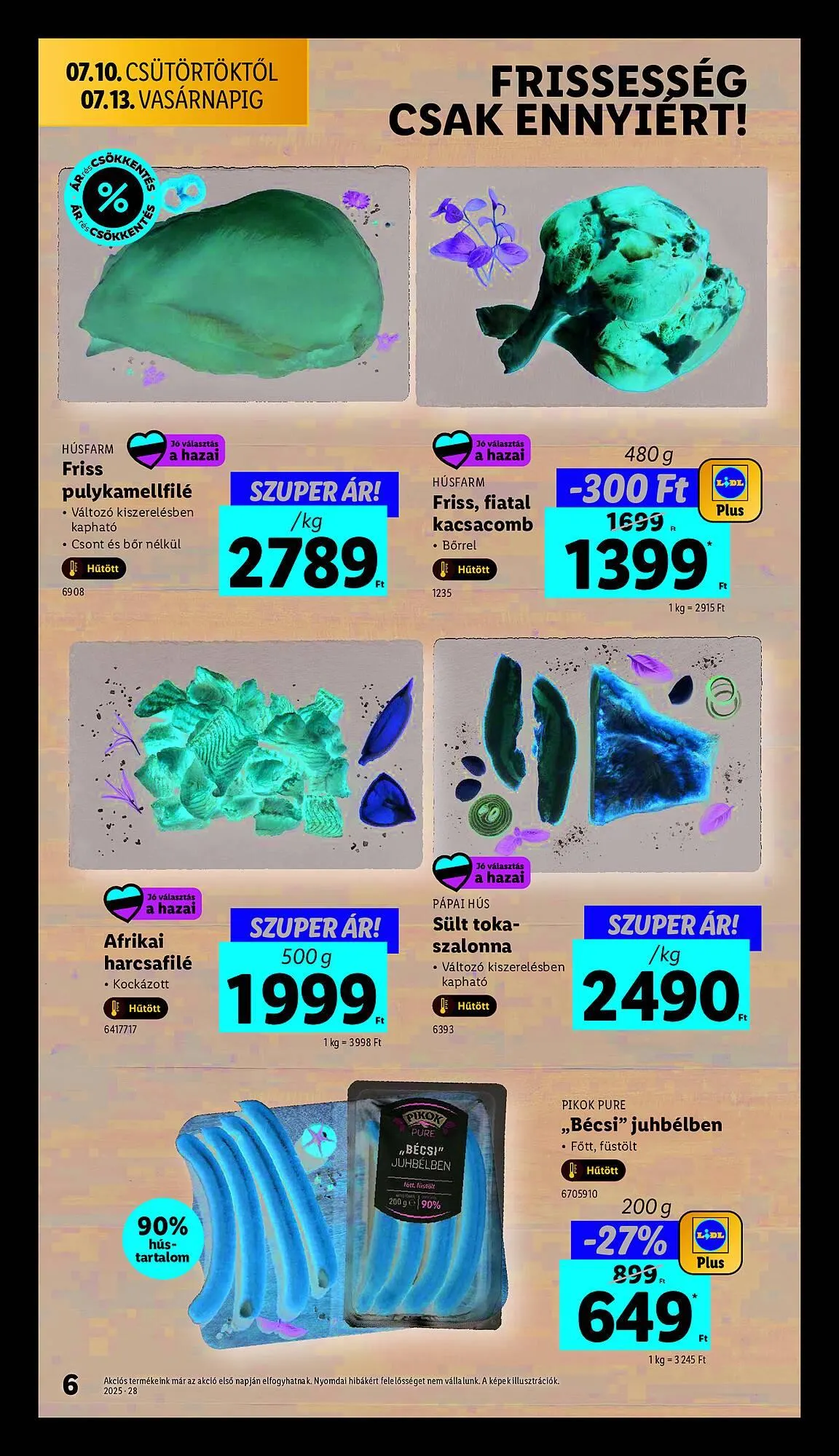 Katalógus Lidl akciós újság július 10.-tól július 16.-ig 2025. - Oldal 6